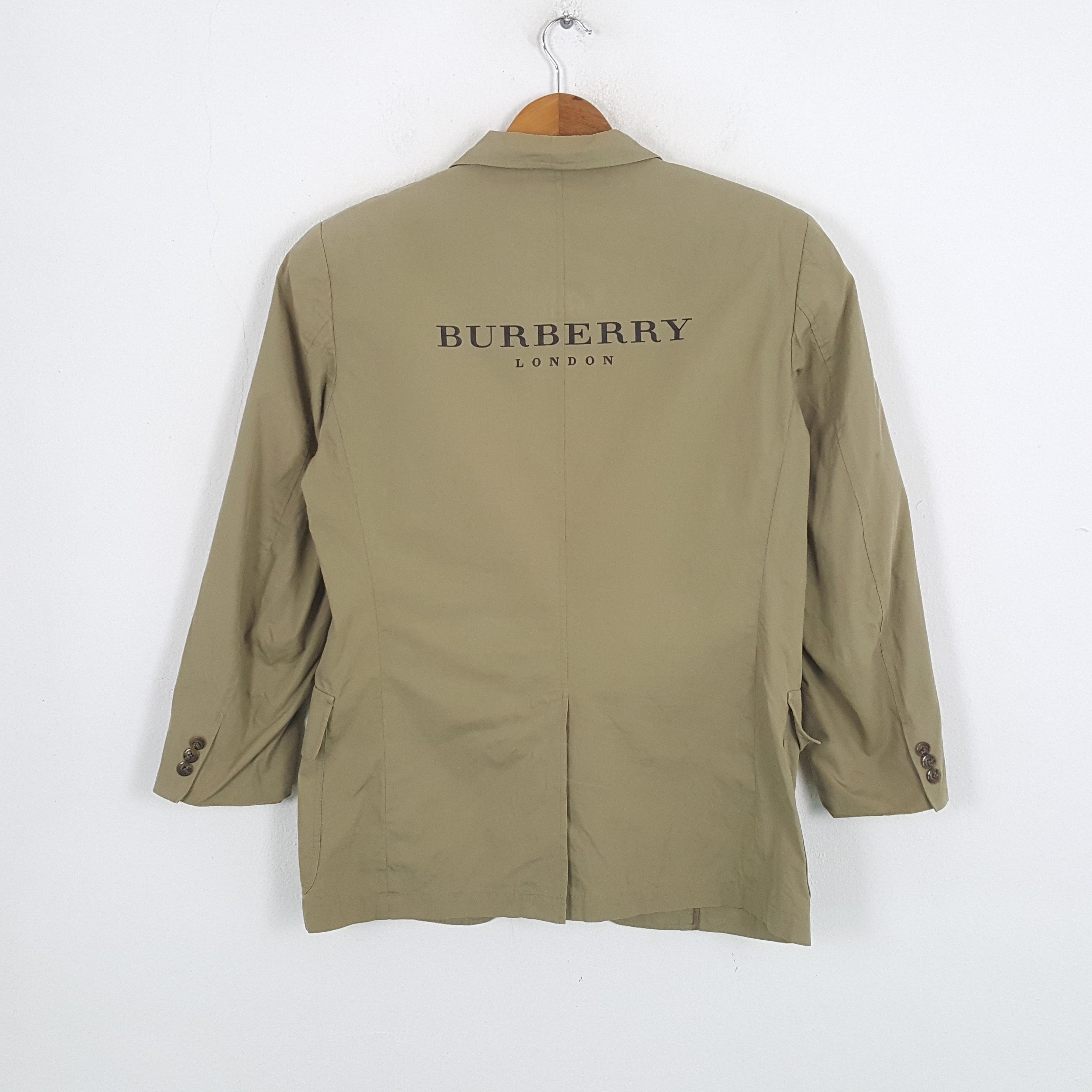 Burberry × Japanese Brand × Vintage Vintage BURBERRY LONDON Fashion Brand Blazer Jacket Size 36R - 1 Thumbnail