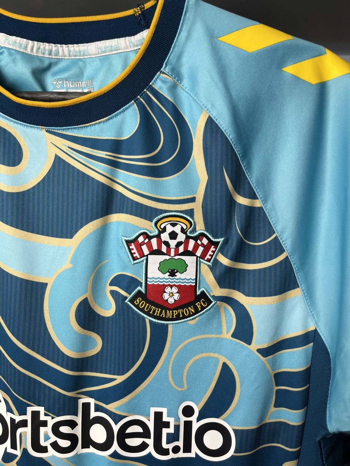 Vintage Southampton Football Shirt Large Blue Mens 2022 2023 Away Size US M / EU 48-50 / 2 - 19 Thumbnail