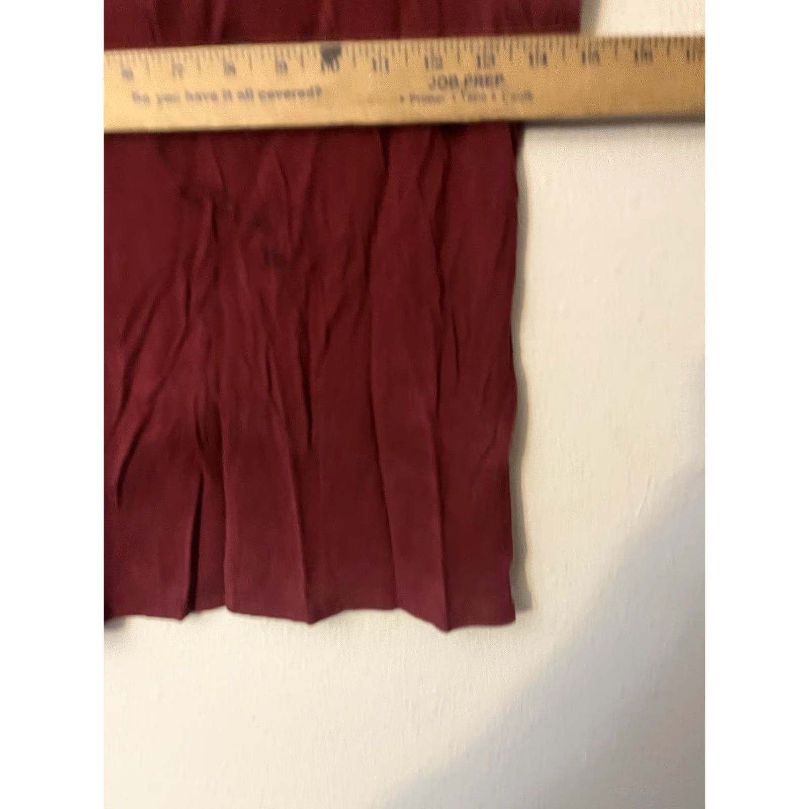 American Eagle Outfitters American Eagle Soft & Sexy Crew Neck Red Solid Short Sleeve T-Shirt XS Girls Womens Teen? Size XS / US 0-2 / IT 36-38 - 4 Thumbnail