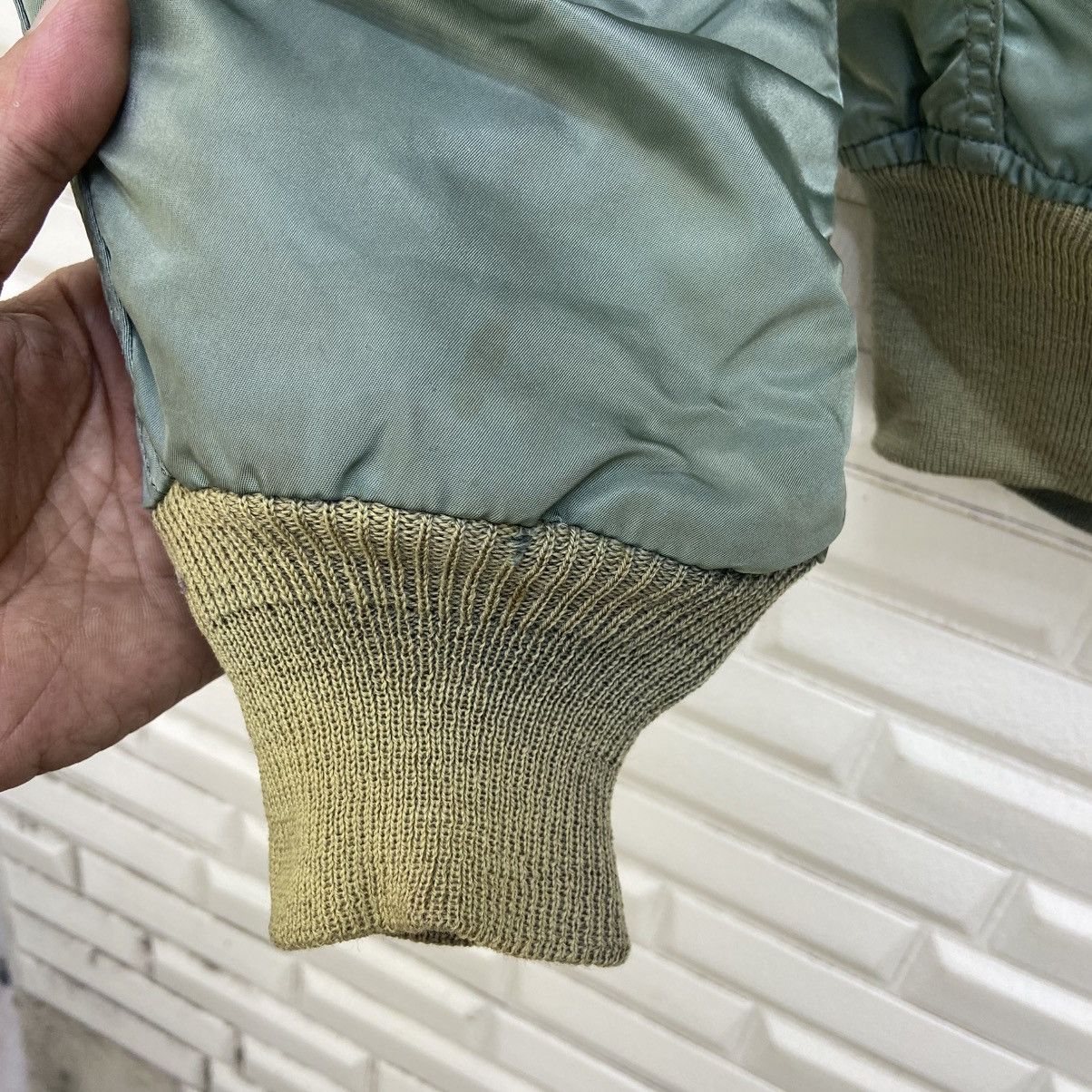 Alpha Industries Vintage MA 1 Alpha Industries US Air Force Bomber Jacket Size US L / EU 52-54 / 3 - 15 Thumbnail