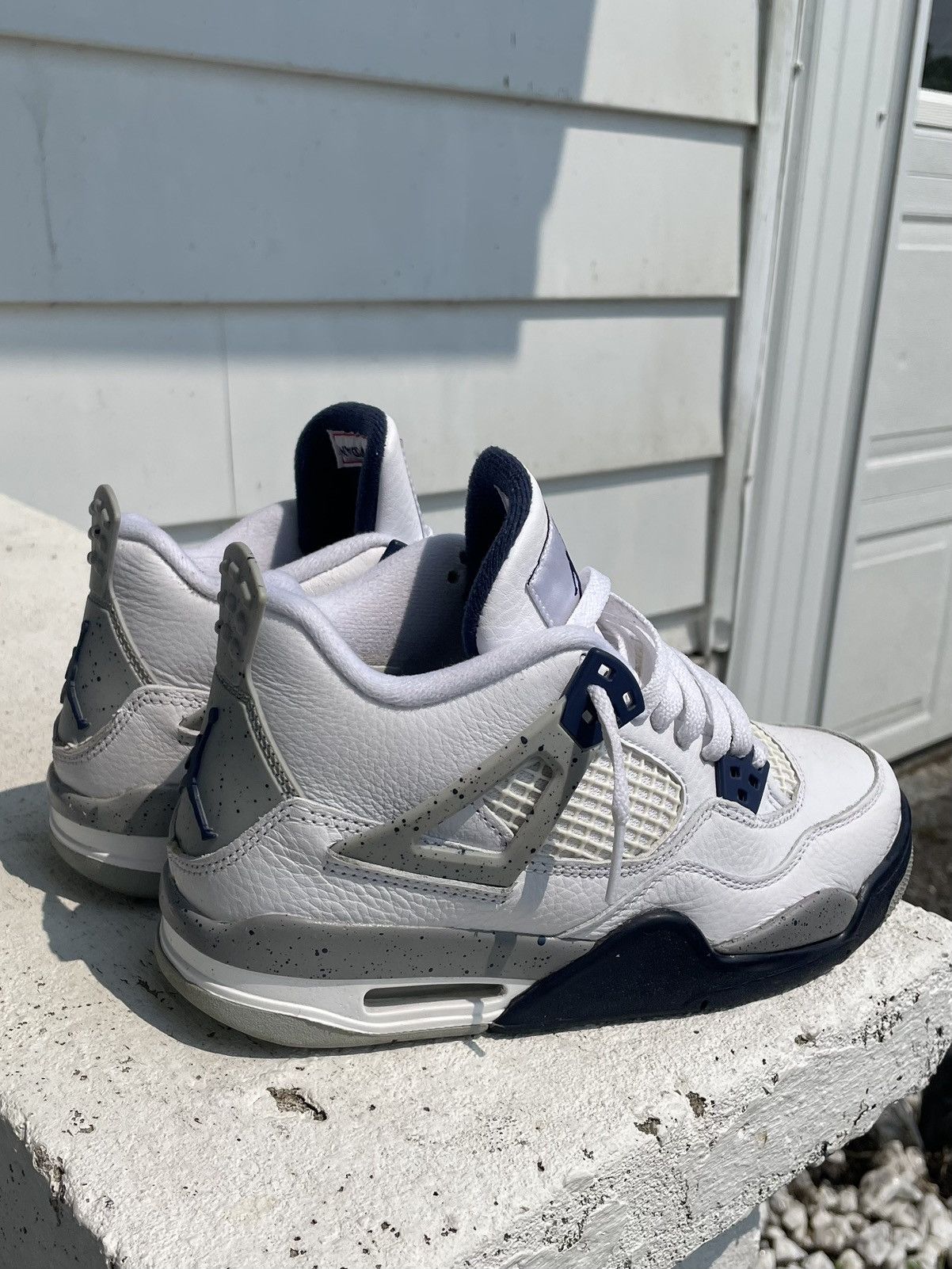 Jordan Brand Jordan 4 Midnight Navy Size 5 Size US 5 / EU 37 - 1 Thumbnail