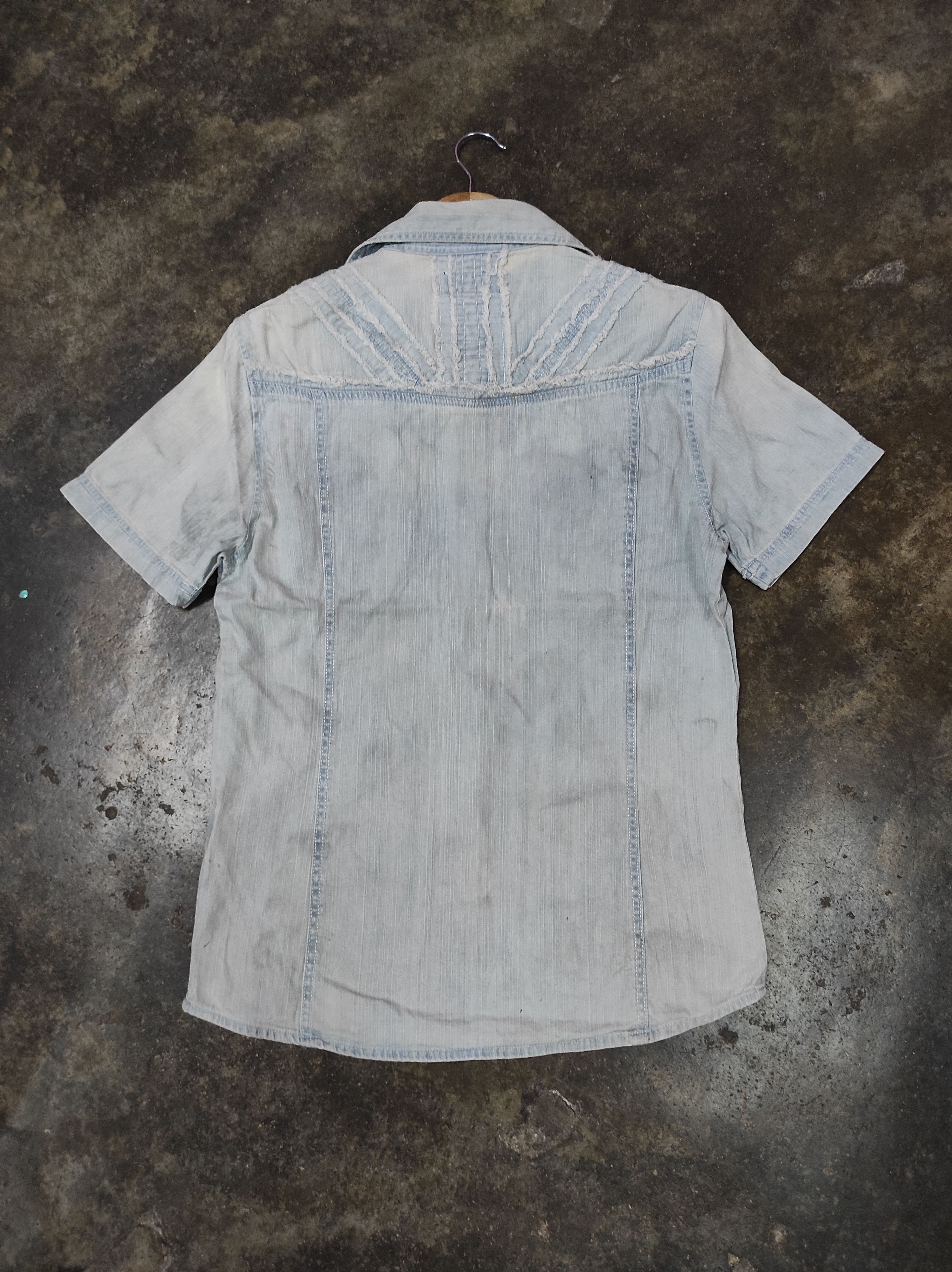 Hysteric Glamour × In The Attic IN THE ATTIC HOMME DENIM SHIRT Size M / US 6-8 / IT 42-44 - 9 Thumbnail