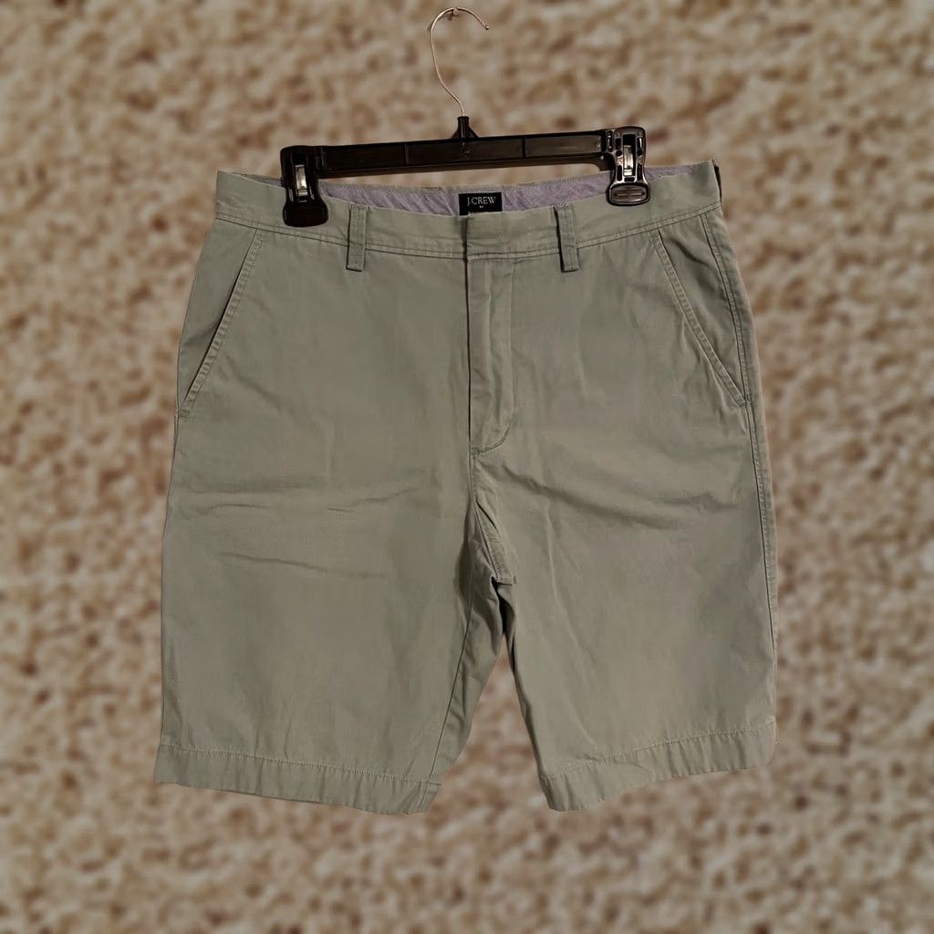 J.Crew J.Crew Rivington 14054 Chino Shorts Men's 31W Cotton Preppy Pastel Green Khaki Size US 32 / EU 48 - 1 Thumbnail