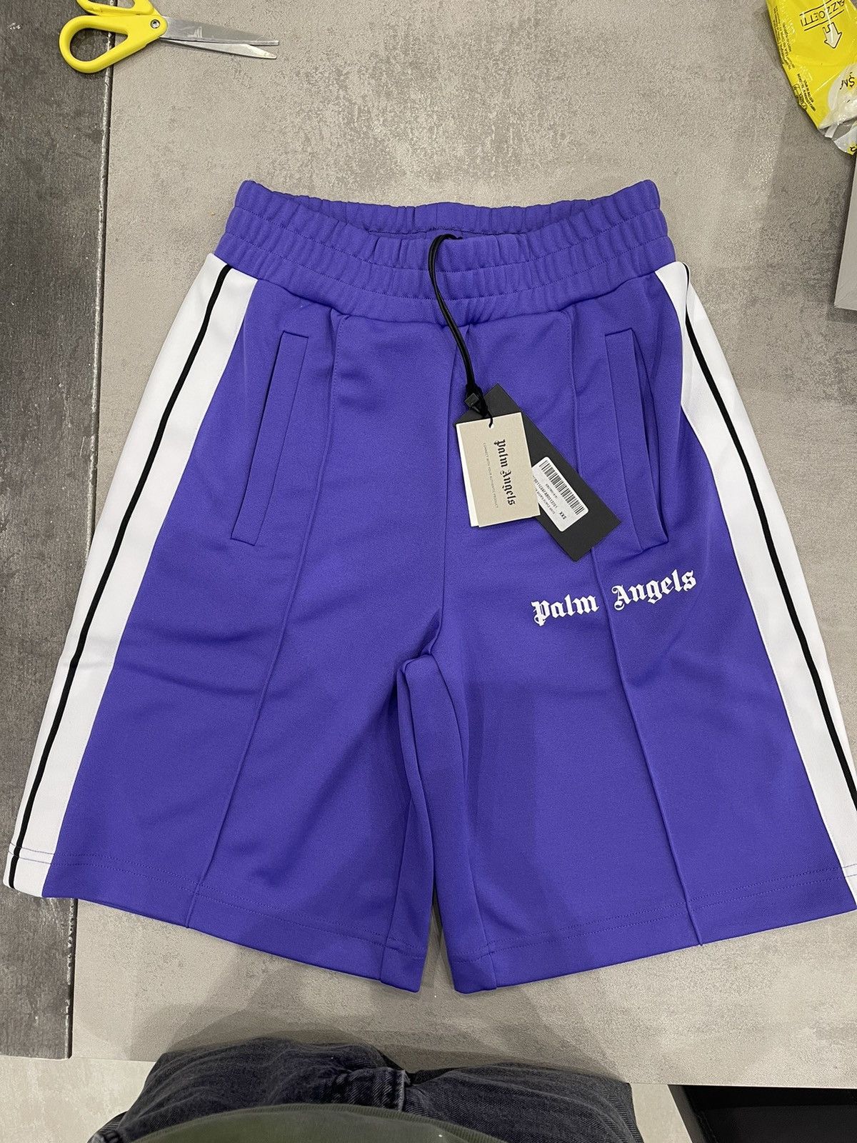 image of Palm Angels Shorts Violet Xxs, Men's (Size 26)
