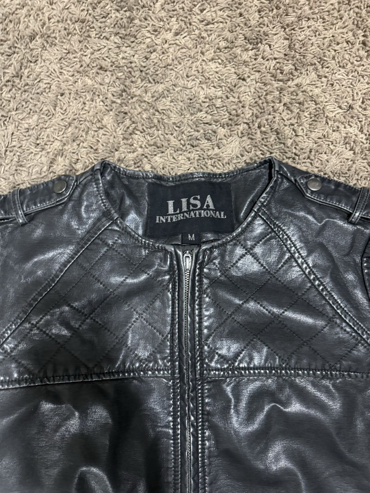 Vintage leather women’s jacket Size M / US 6-8 / IT 42-44 - 2 Thumbnail