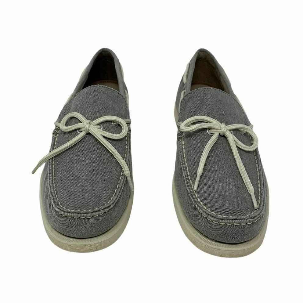Eastland Eastland Yarmouth Gray Canvas Men's Boat Shoes 10.5 D Size US 10.5 / EU 43-44 - 3 Thumbnail
