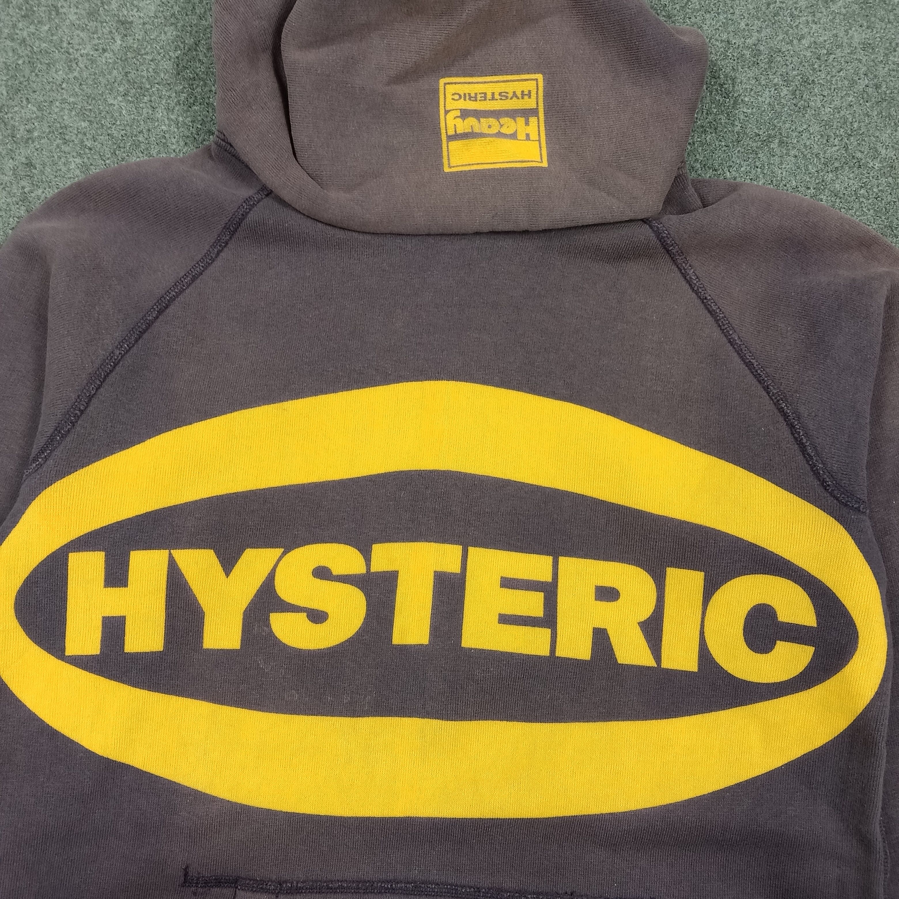 Hysteric Glamour 90's Hysteric Glamour "Heavy" Big Logo Hoodie C289N22 Size US XS / EU 42 / 0 - 3 Thumbnail