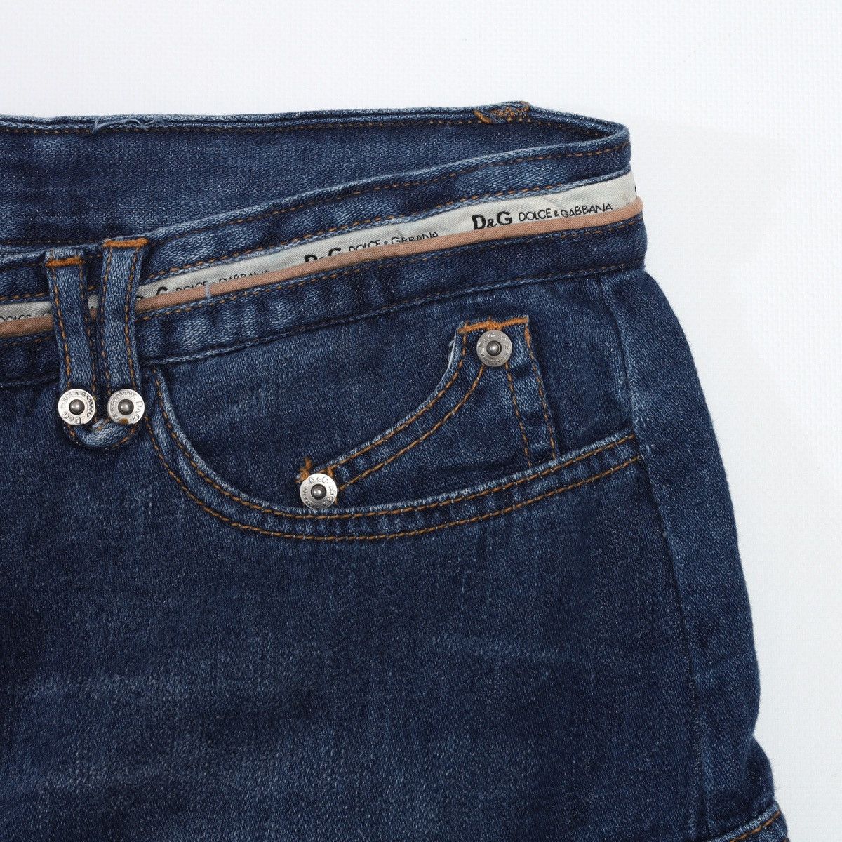 Dolce & Gabbana Dolce Gabbana Denim Jeans Mini Skirt Pocket y2k Size 28" / US 6 / IT 42 - 2 Thumbnail