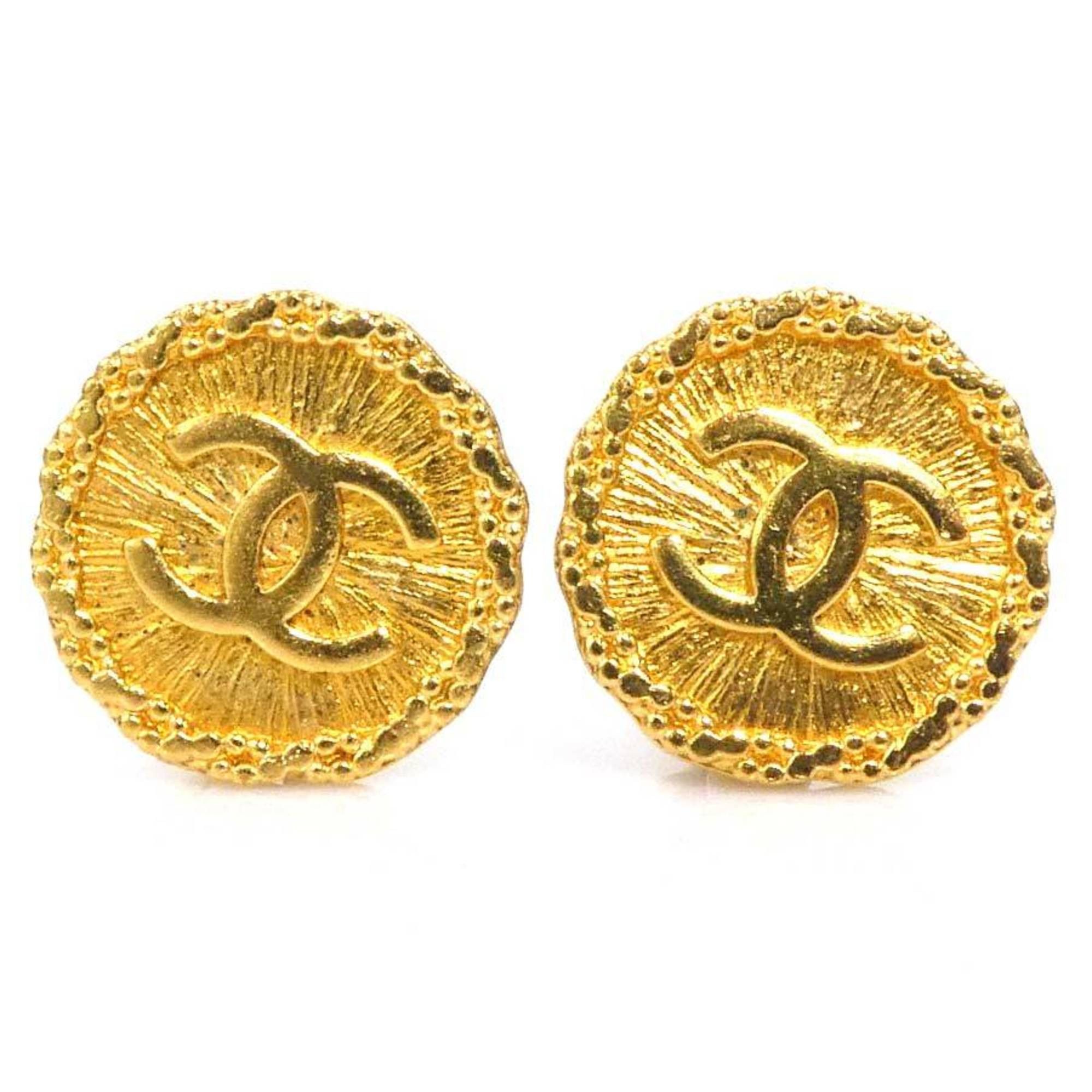 Chanel Chanel Coco Mark earring Size ONE SIZE - 1 Thumbnail