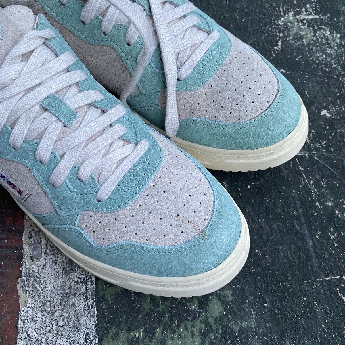 AUTRY AUTRY medalist low suede light blue Size US 10 / EU 43 - 3 Thumbnail