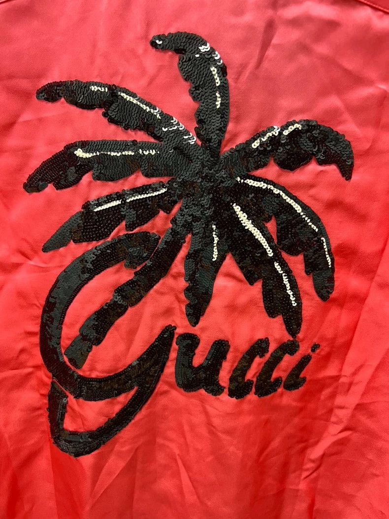 Gucci Gucci Sequin coconut tree long-sleeved sunscreen shirt 2502 Size US S / EU 44-46 / 1 - 5 Thumbnail