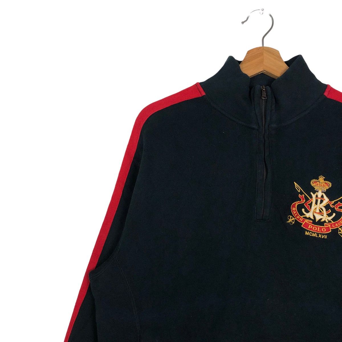 Polo Ralph Lauren 🔥Vintage Biker Jacket Polo Ralph Lauren MCMLXVII Size US M / EU 48-50 / 2 - 7 Thumbnail