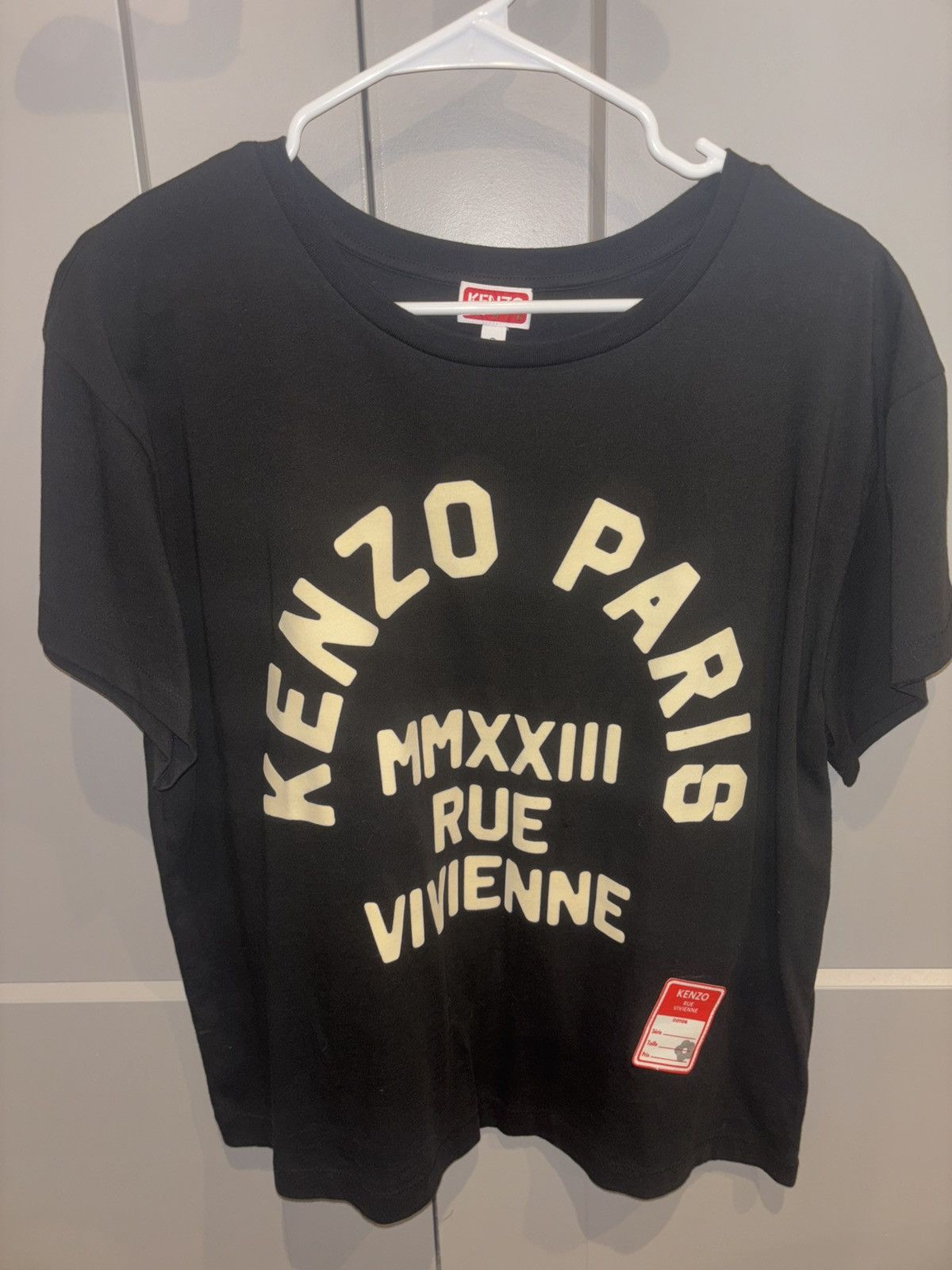 Kenzo Kenzo Logo-Patch Crewneck T-Shirt Size US S / EU 44-46 / 1 - 1 Thumbnail