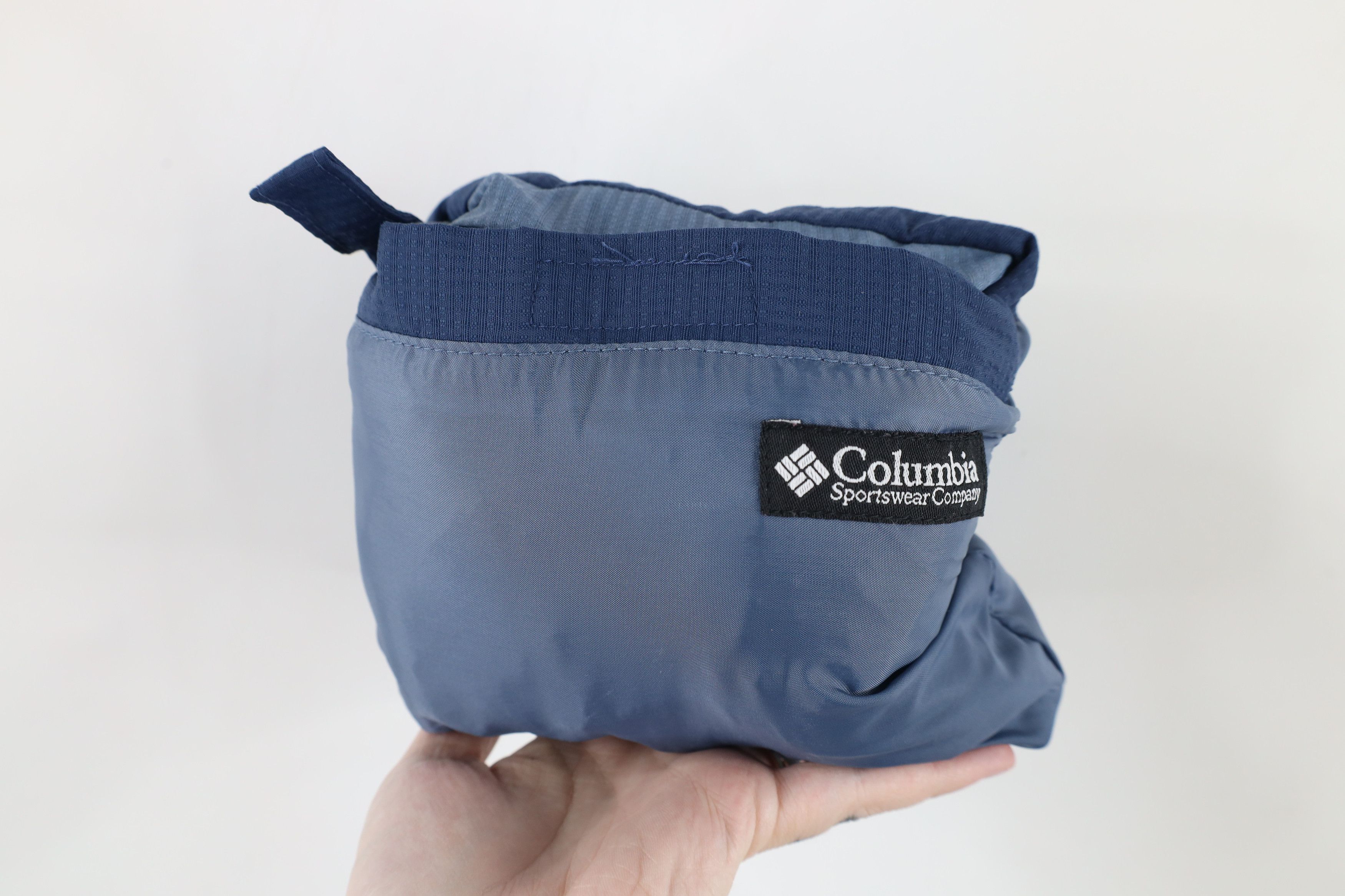 Columbia × Vintage Vintage 90s Columbia Half Zip Packable Hooded Anorak Jacket Size US M / EU 48-50 / 2 - 14 Thumbnail