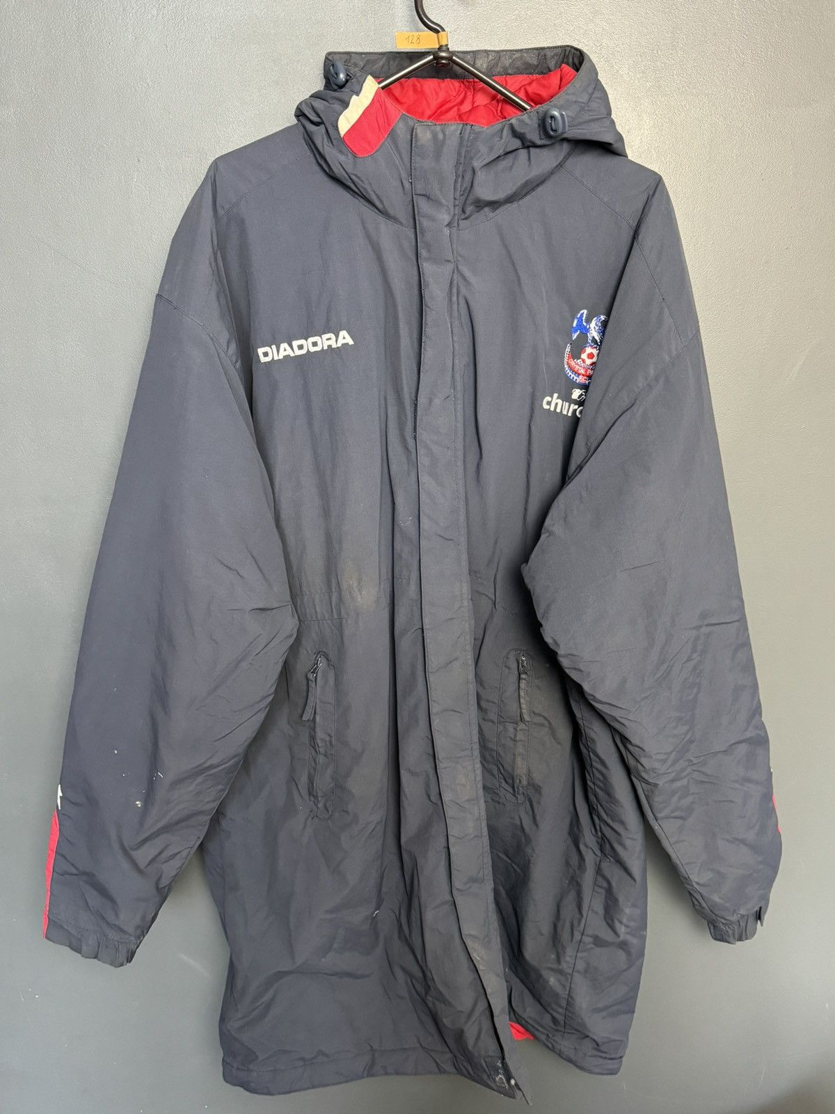 Diadora Crystal Palace Training Football Jacket Size US XL / EU 56 / 4 - 1 Thumbnail