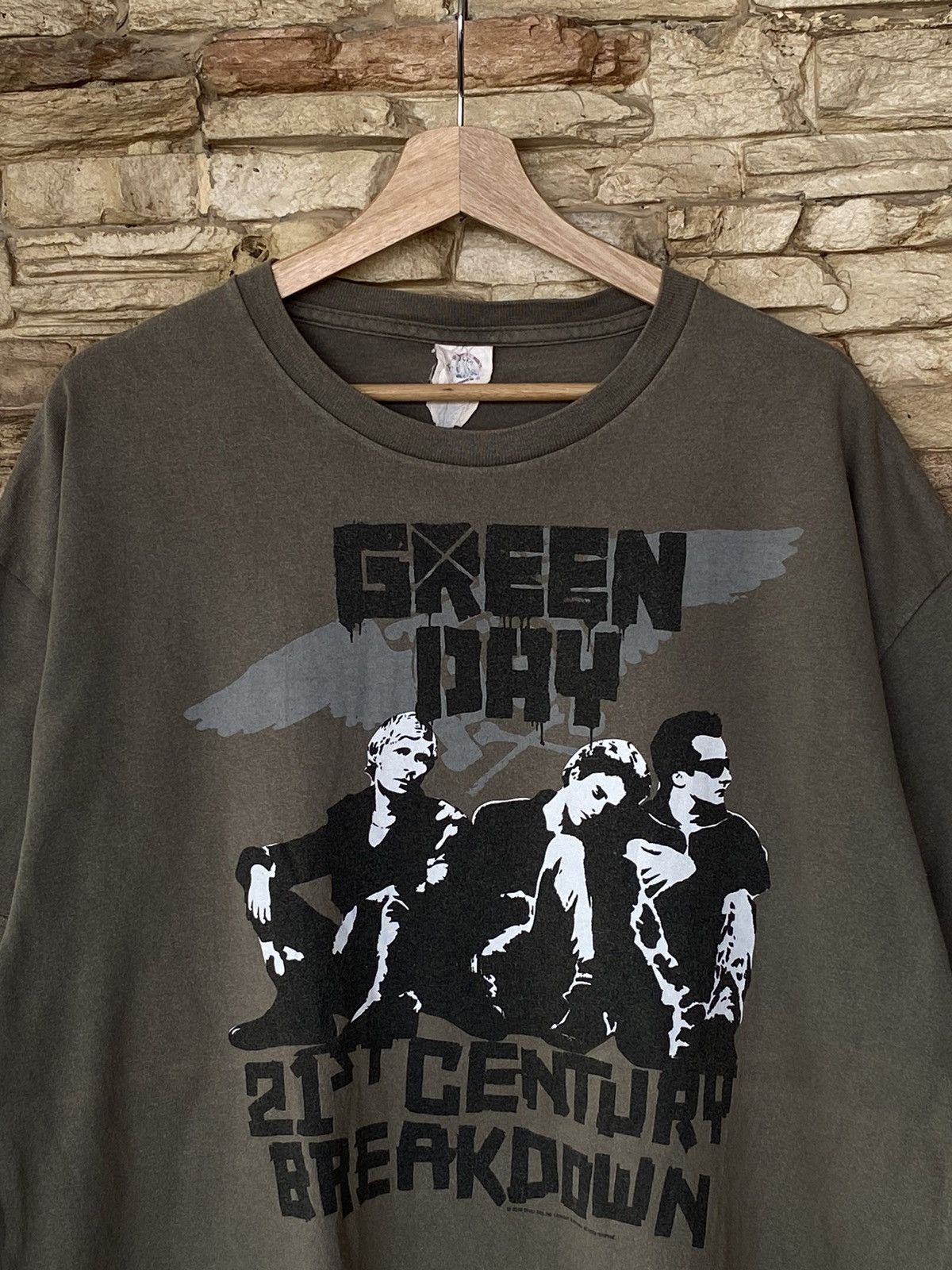 Band Tees Vintage Y2K Green Day Punk Band Tees Size US XL / EU 56 / 4 - 4 Thumbnail