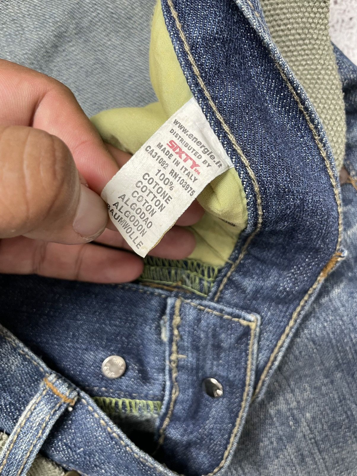 Other Energie Boot Cut Bondage Denim Jeans Size US 32 / EU 48 - 8 Thumbnail