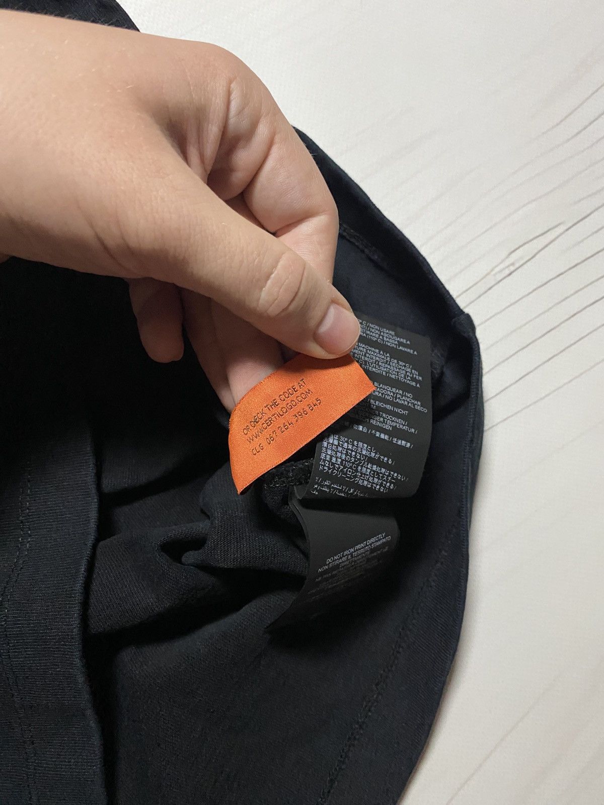 Heron Preston Heron Preston Black Captcha print longsleeve t shirt Size XS / US 0-2 / IT 36-38 - 7 Thumbnail