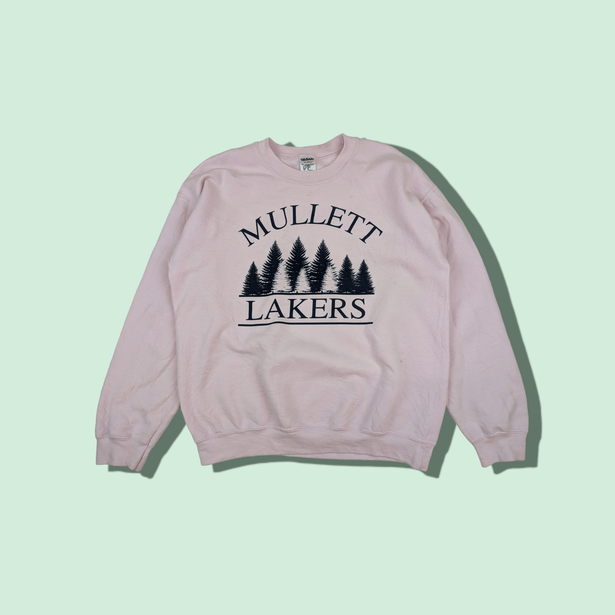 Gildan Vintage 2000's MULLET LAKERS Jumper Sweatshirt Size US M / EU 48-50 / 2 - 1 Thumbnail