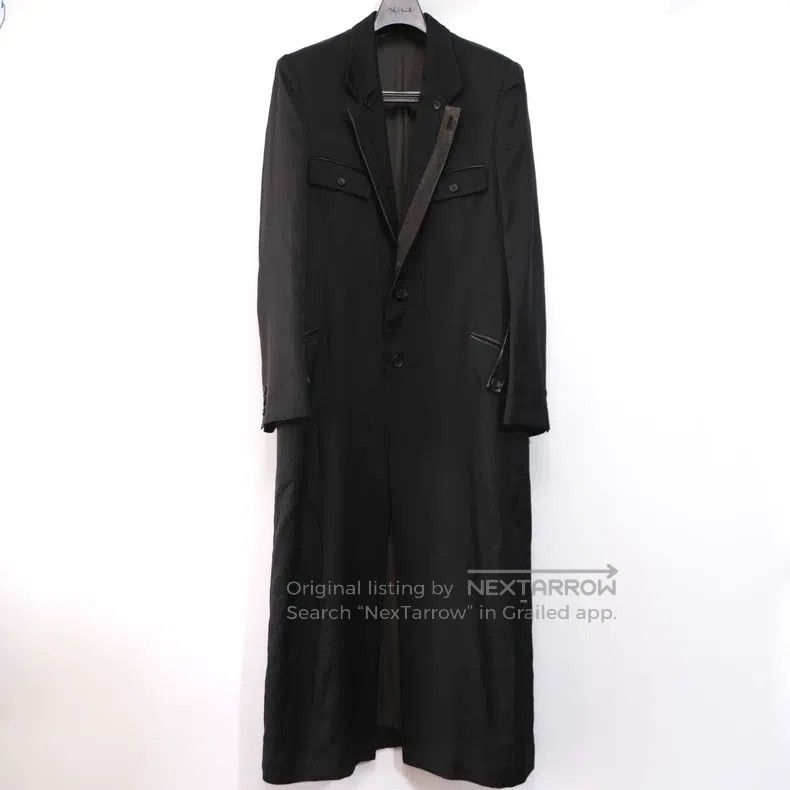 Yohji Yamamoto Yohji Yamamoto 24aw horseskin paneled long coat Size US M / EU 48-50 / 2 - 1 Thumbnail