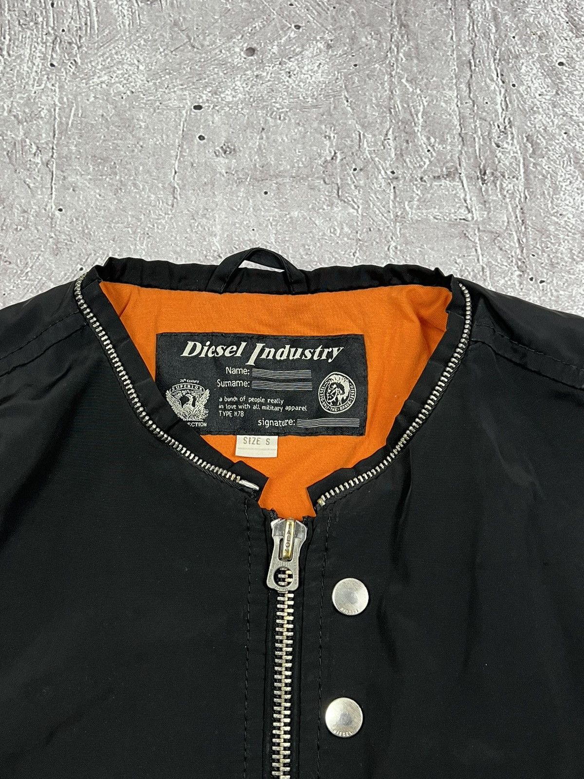 Diesel × Vintage Vintage Diesel Bomber Jacket Size US S / EU 44-46 / 1 - 6 Thumbnail