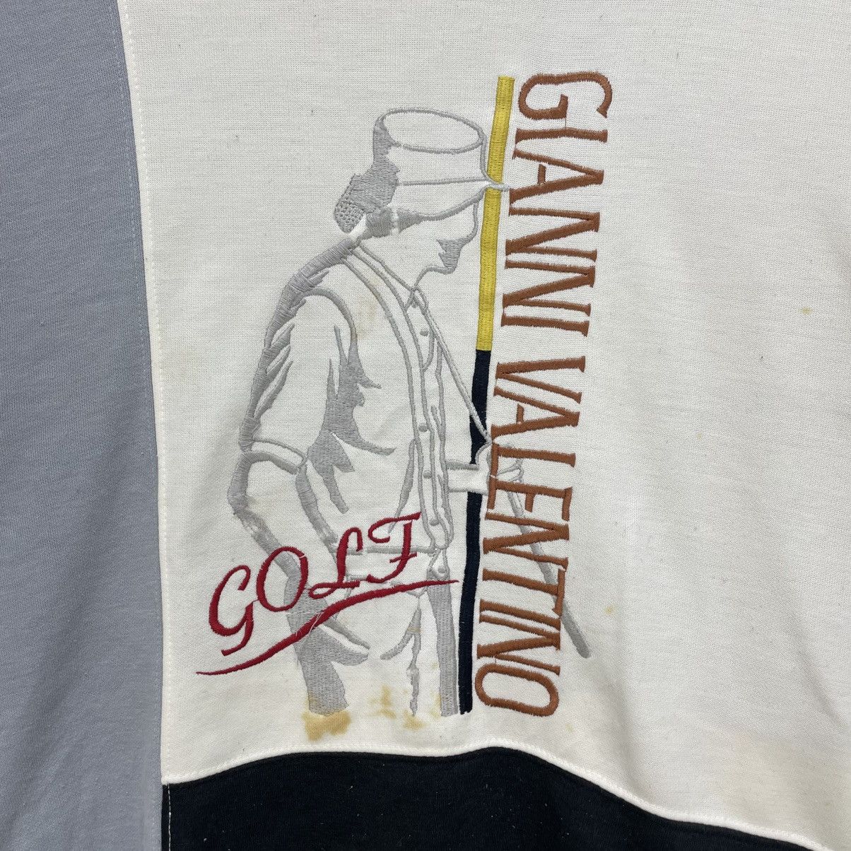 Gianni Valentino 💥Giano Valentino Colourblock Sweatshirt Crewneck Pullover Size US M / EU 48-50 / 2 - 6 Thumbnail