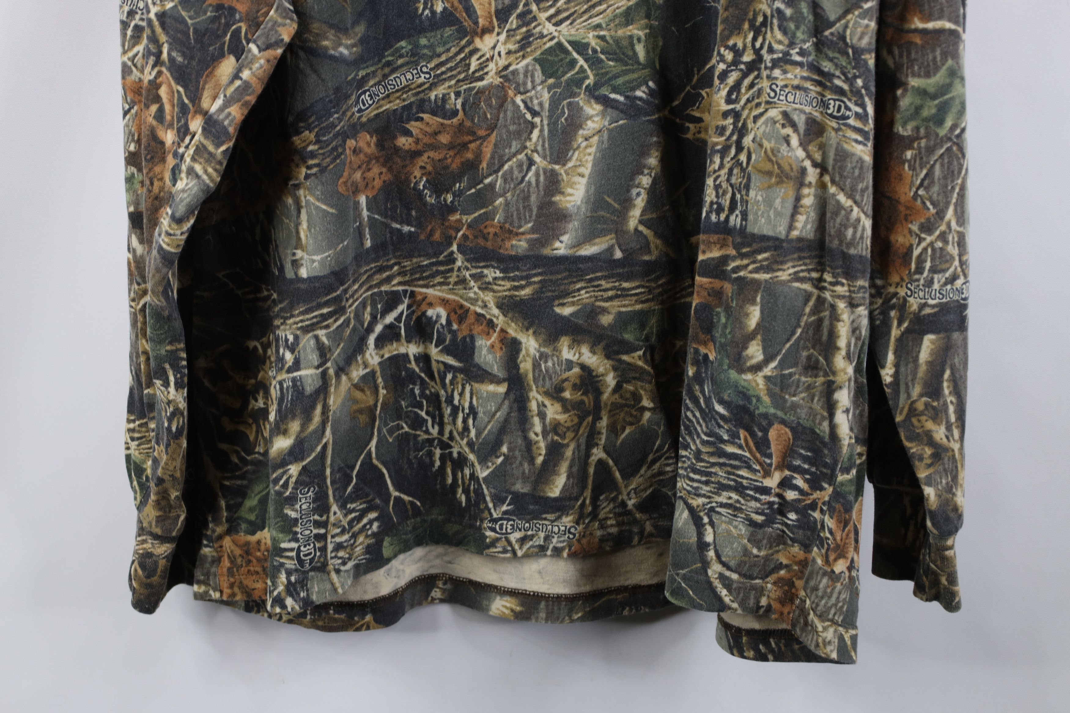 Cabelas Vintage 90s Y2K Cabelas Long Sleeve Henley T-Shirt Cotton Size US XL / EU 56 / 4 - 12 Thumbnail