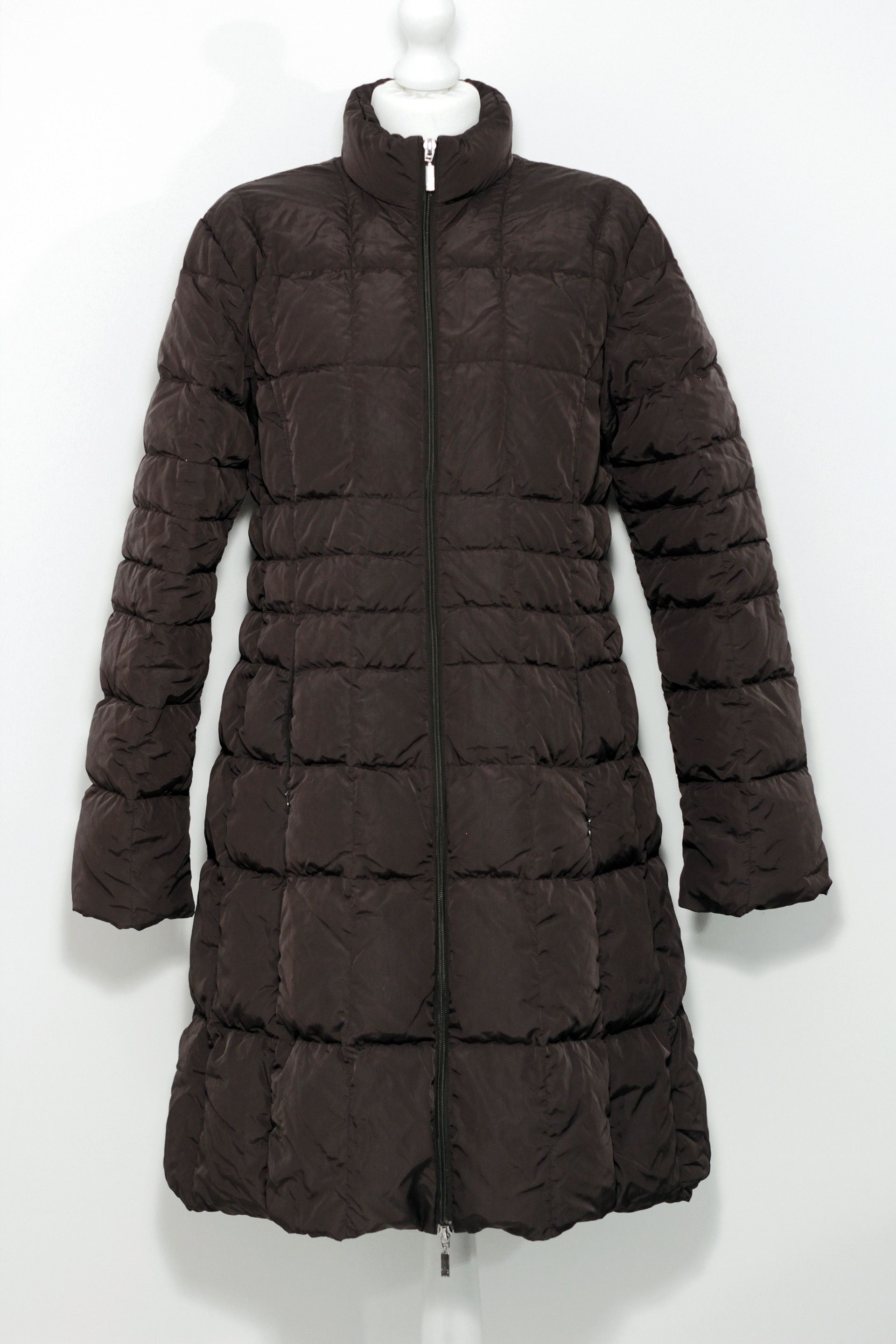 Moncler Vintage Moncler Size 3 Dark Brown Long Down Coat 90s Size M / US 6-8 / IT 42-44 - 1 Thumbnail