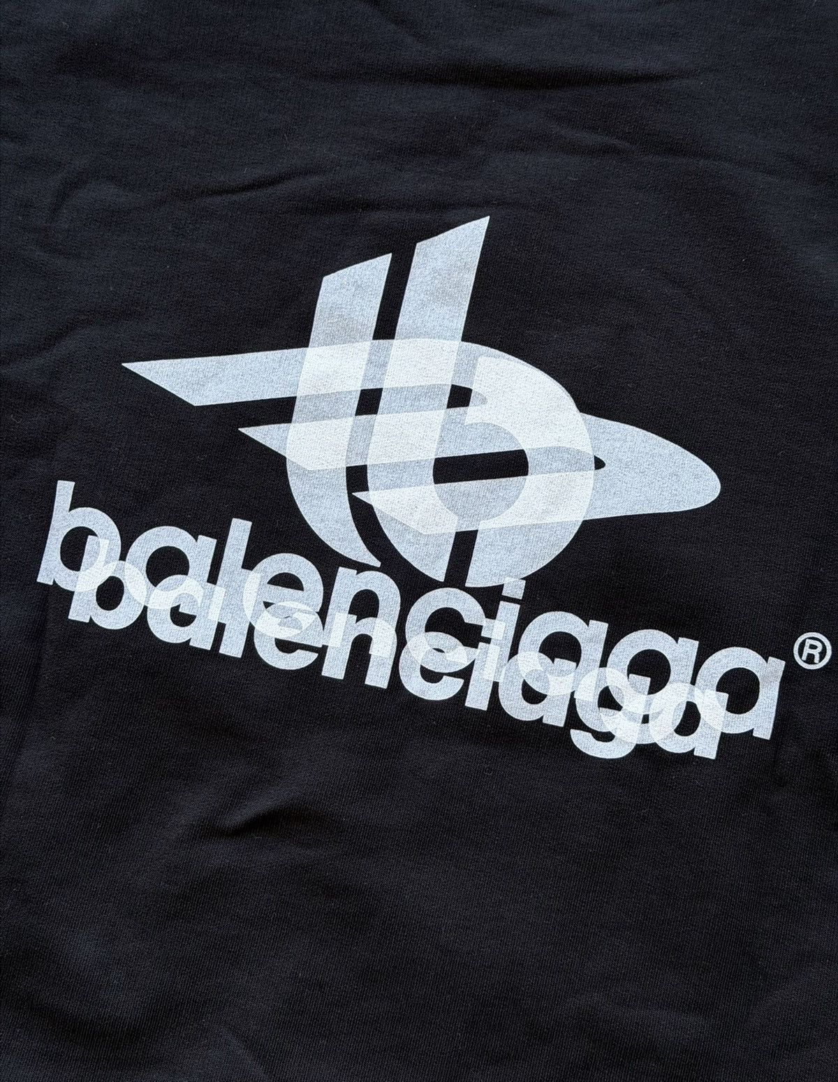 Balenciaga *RARE* BALENCIAGA 3B SPORT LOGO DEMNA GHOST BOXY CREWNECK Size US S / EU 44-46 / 1 - 12 Thumbnail