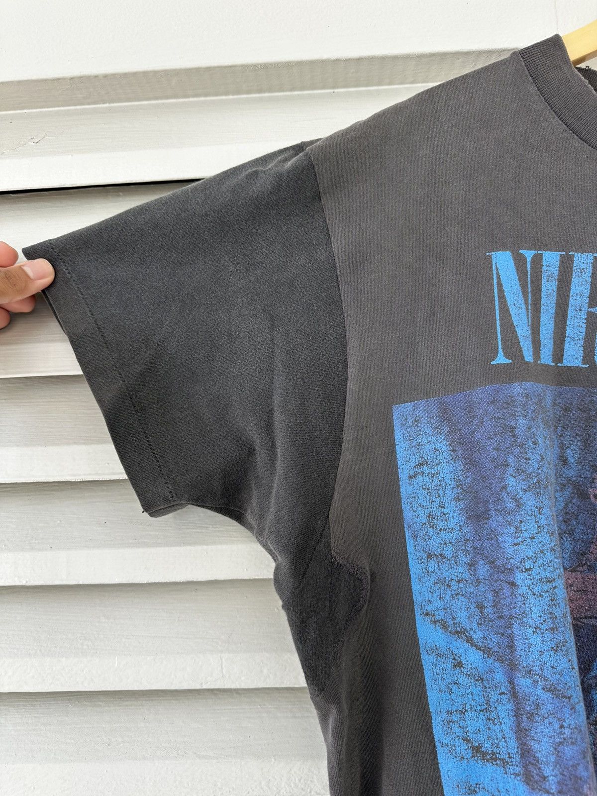 Vintage Authentic Vintage Nirvana Sliver Size US XL / EU 56 / 4 - 5 Thumbnail