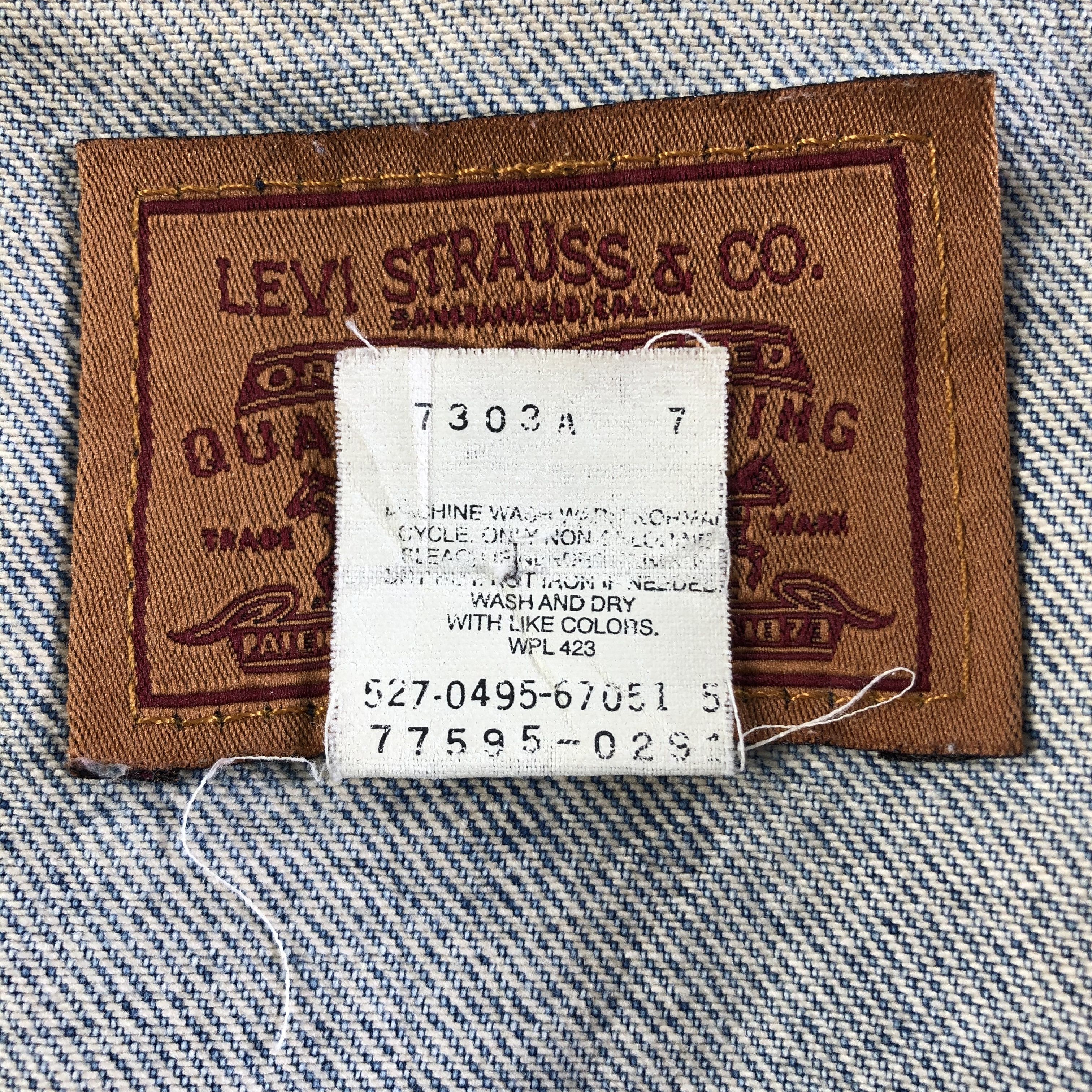 Levi's Vintage 90s Levis Denim Jacket Size US M / EU 48-50 / 2 - 6 Thumbnail