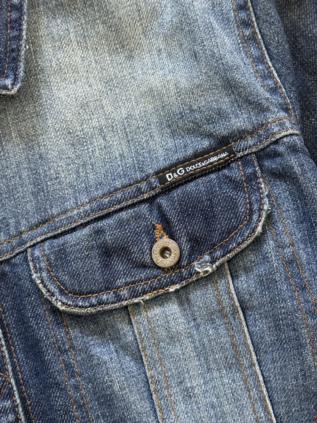 Dolce & Gabbana Vintage Dolce & Gabbana Denim Jacket Size M / US 6-8 / IT 42-44 - 5 Thumbnail