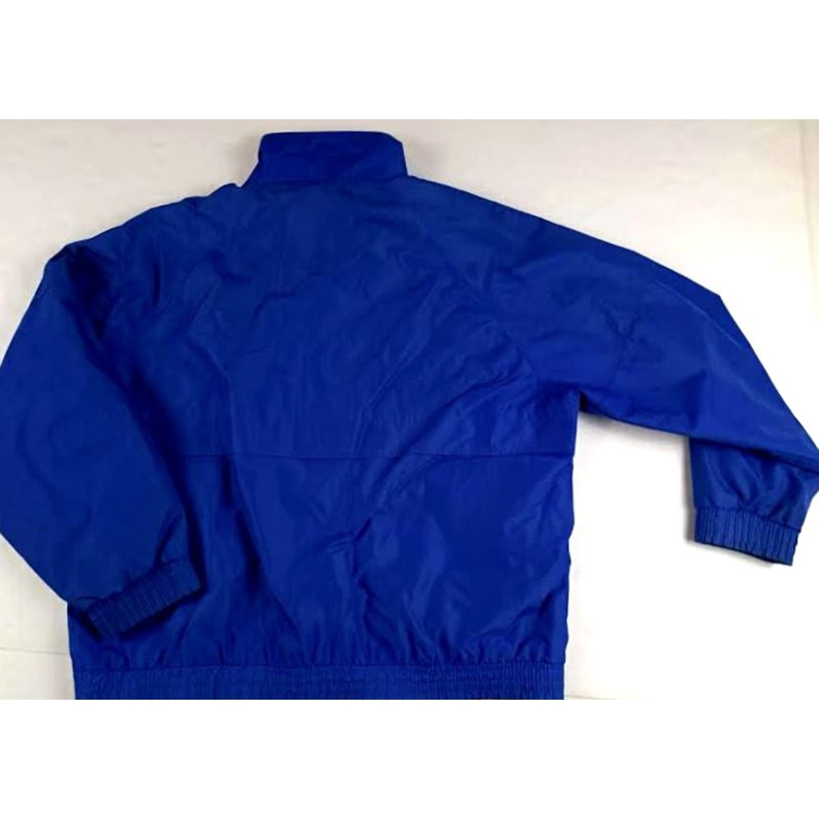 X-LARGE VINTAGE Catamount Trail Windbreaker Jacket XL Blue 90s Mens Nylon Windbreaker Zip Pockets Solid Size US XL / EU 56 / 4 - 6 Thumbnail