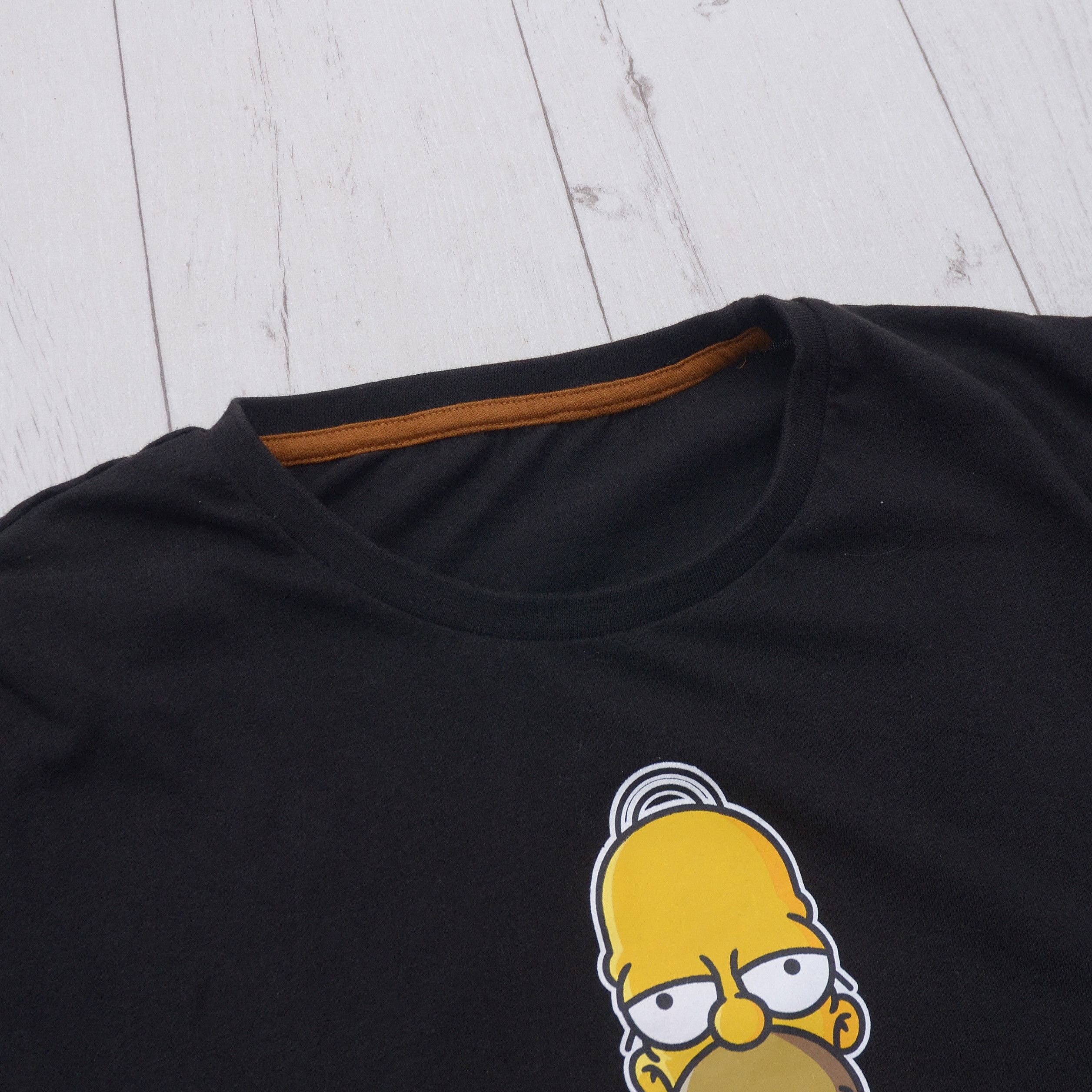 The Simpsons × Vintage Vintage Homer SIMPSONS Flintstones Caveman funny Tee 2009 Size US XL / EU 56 / 4 - 9 Thumbnail
