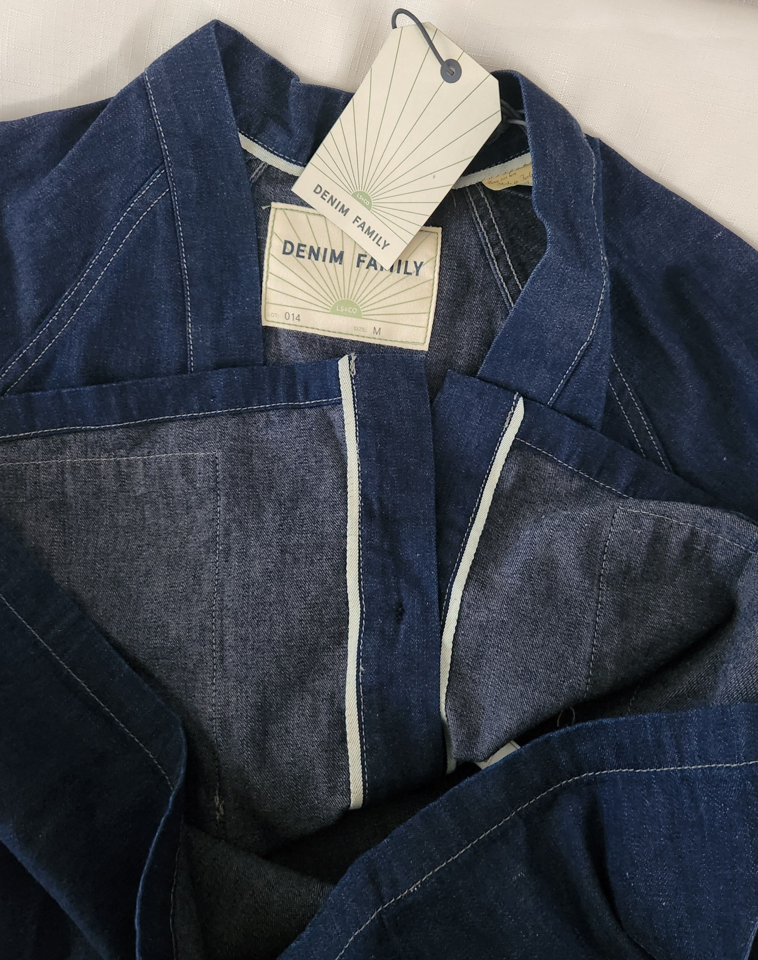 Levi's × Levi's Made & Crafted LEVI'S MADE & CRAFTED DENIM FAMILY CARDIGAN $370 Selvedge Size US M / EU 48-50 / 2 - 8 Thumbnail