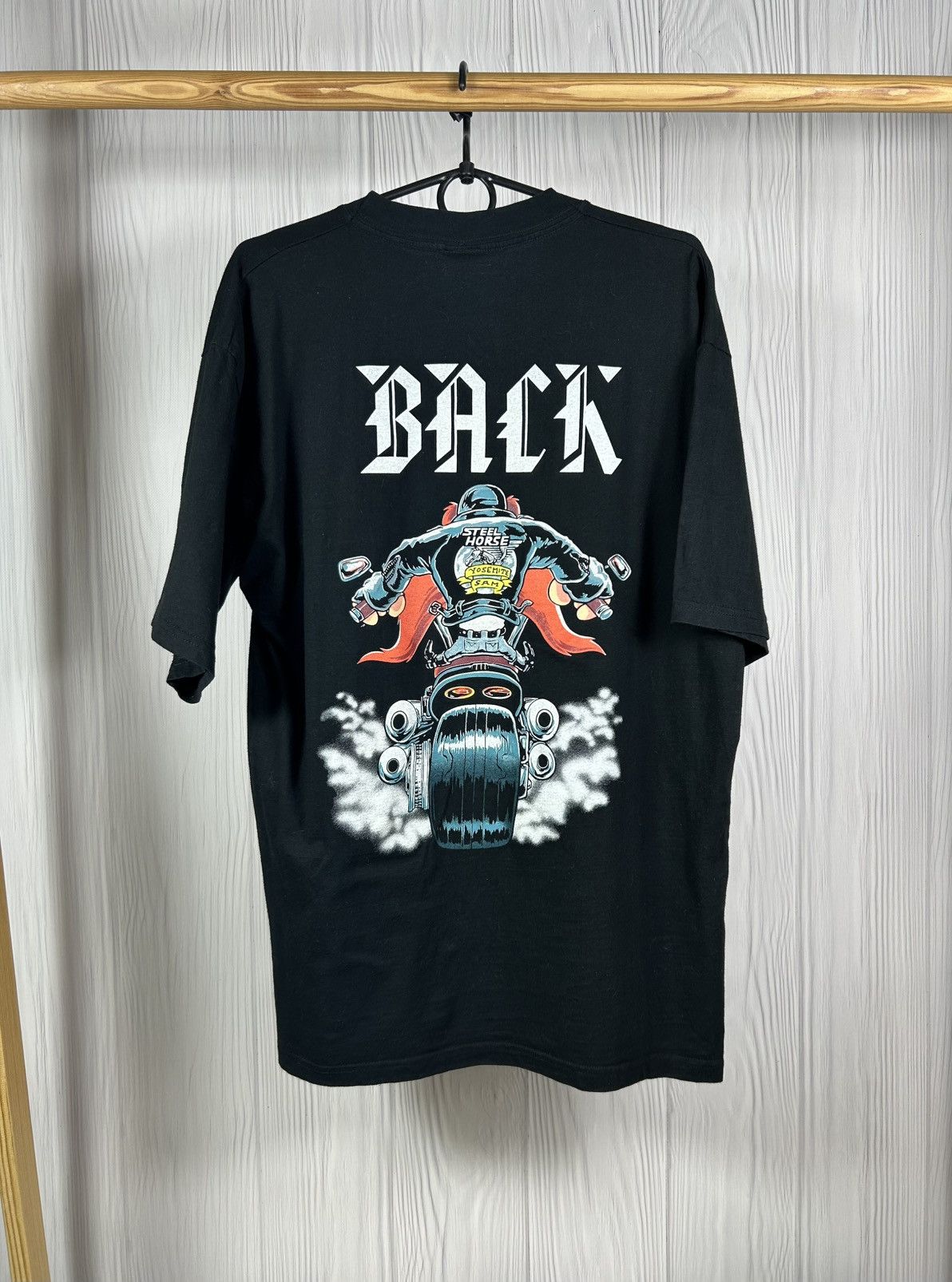 Warner Bros Rare Vintage Yosemite Sam’s Biker Harley T-Shirt Size L Size US L / EU 52-54 / 3 - 2 Thumbnail