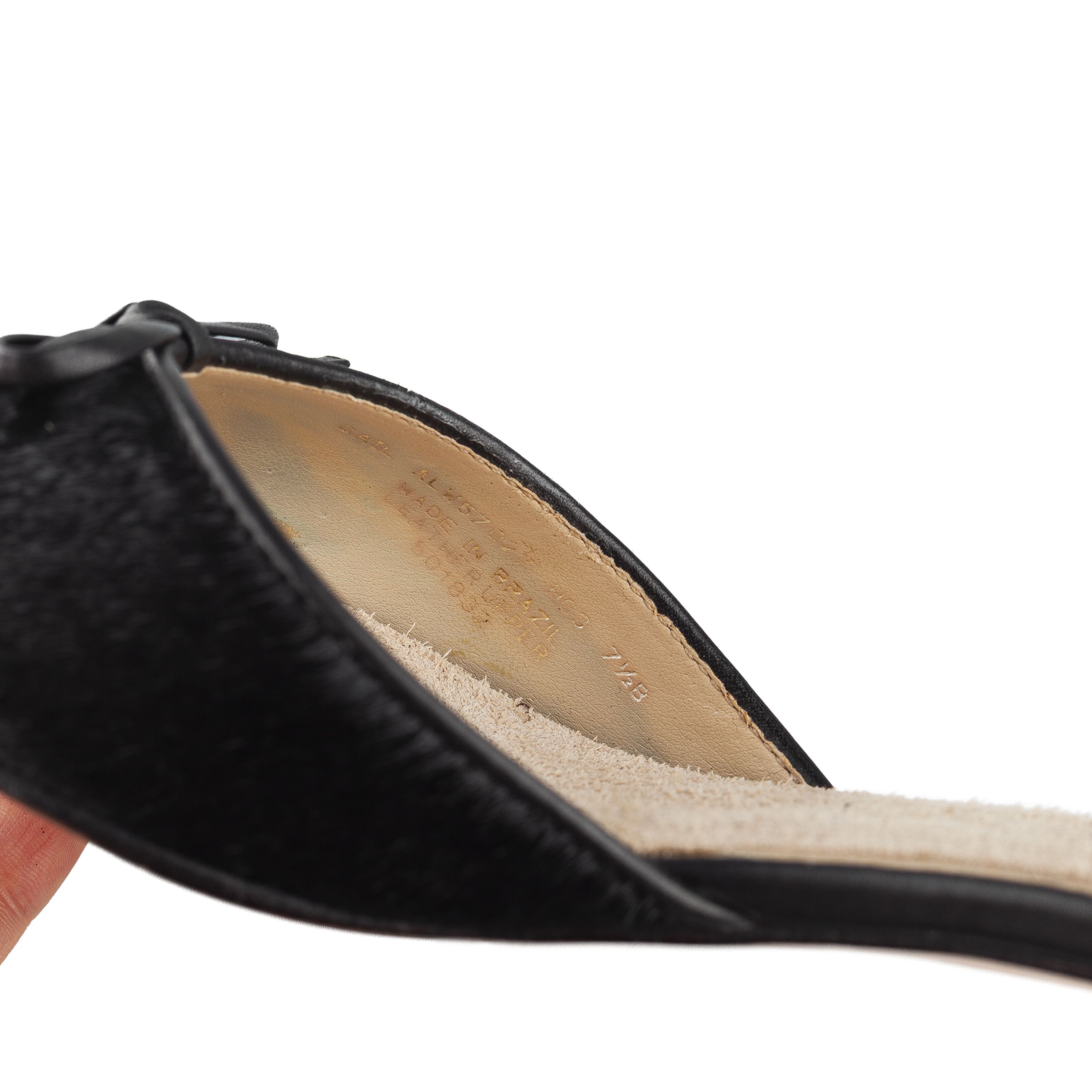 Ralph Lauren Ralph Lauren Vintage Black Pony Kitten Heels Size US 7 / IT 37 - 9 Thumbnail