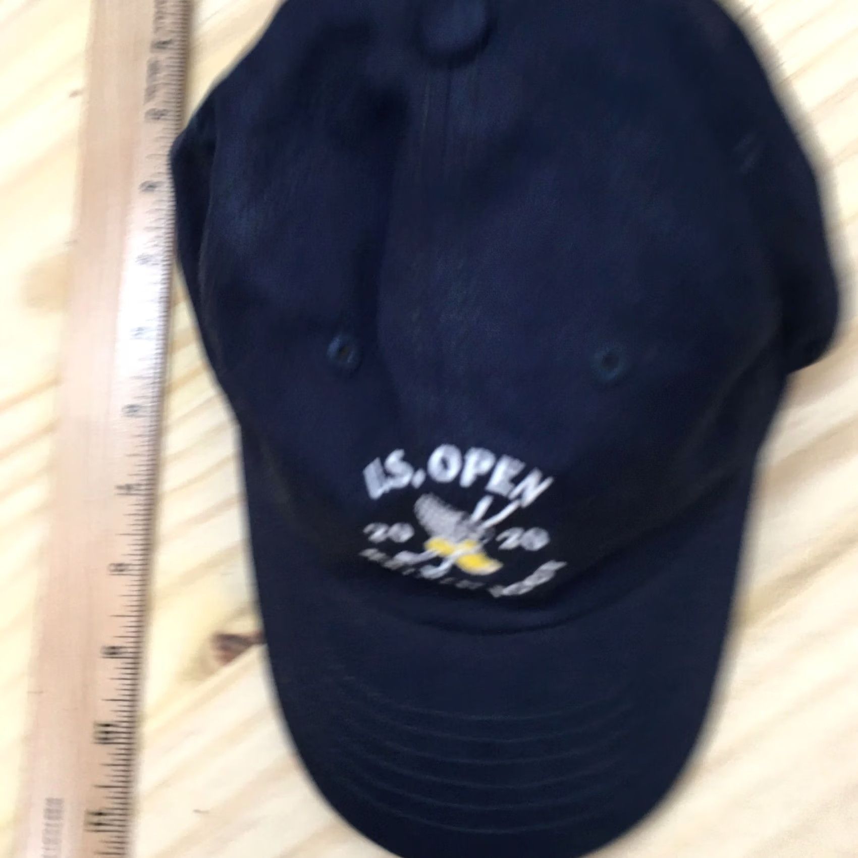 Vintage USGA Cap Hat Mens One Size Blue U.S. Open at Winged Foot 2020 Baseball Cap Adjustable Lightweight Breathable Canvas Hat Size ONE SIZE - 3 Thumbnail