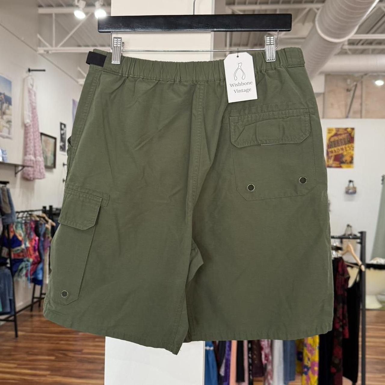 American Eagle Outfitters Y2K 2000’s AE Utility Cargo Shorts Size US 32 / EU 48 - 2 Thumbnail