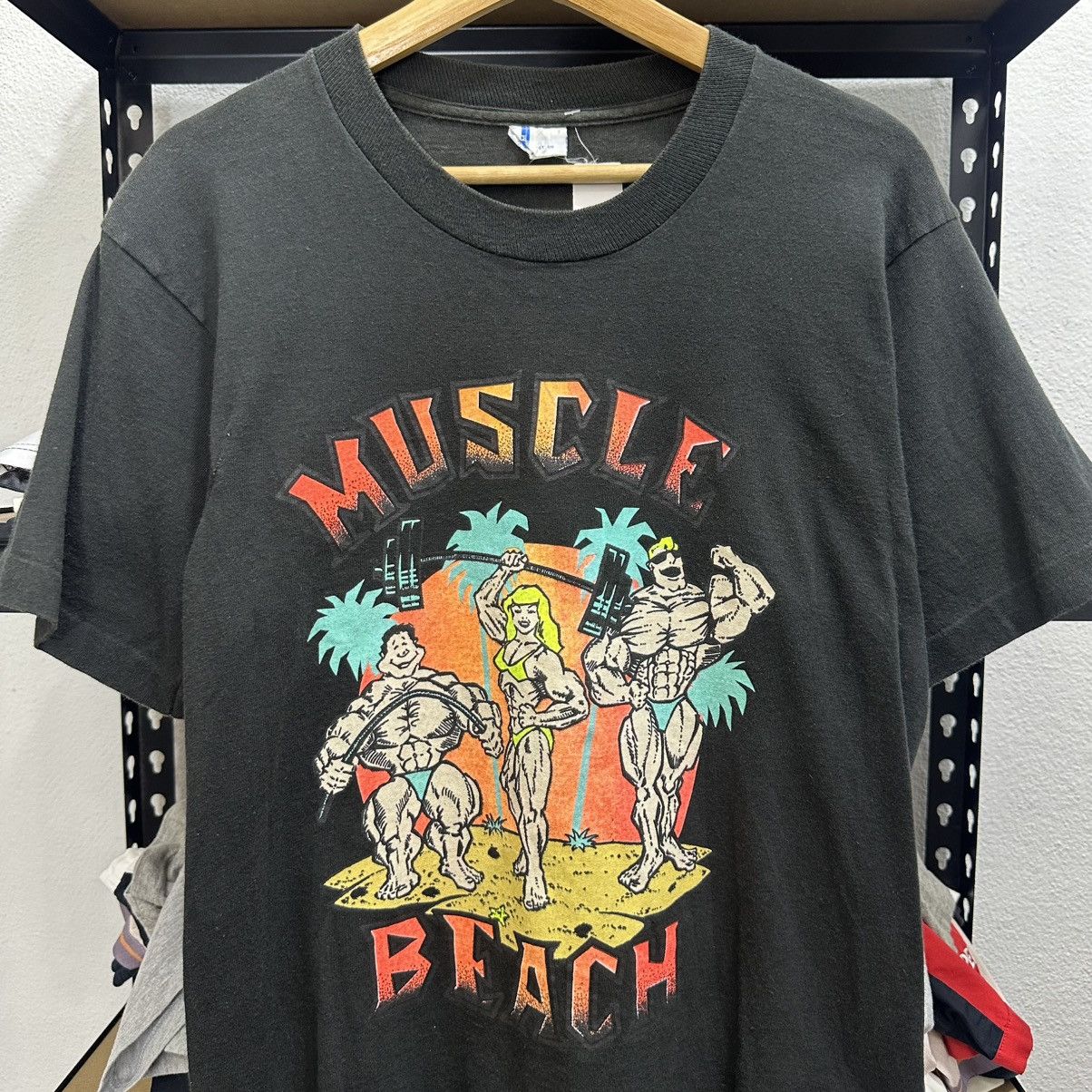 Other × Vintage Muscle Beach T shirt Size US M / EU 48-50 / 2 - 2 Thumbnail