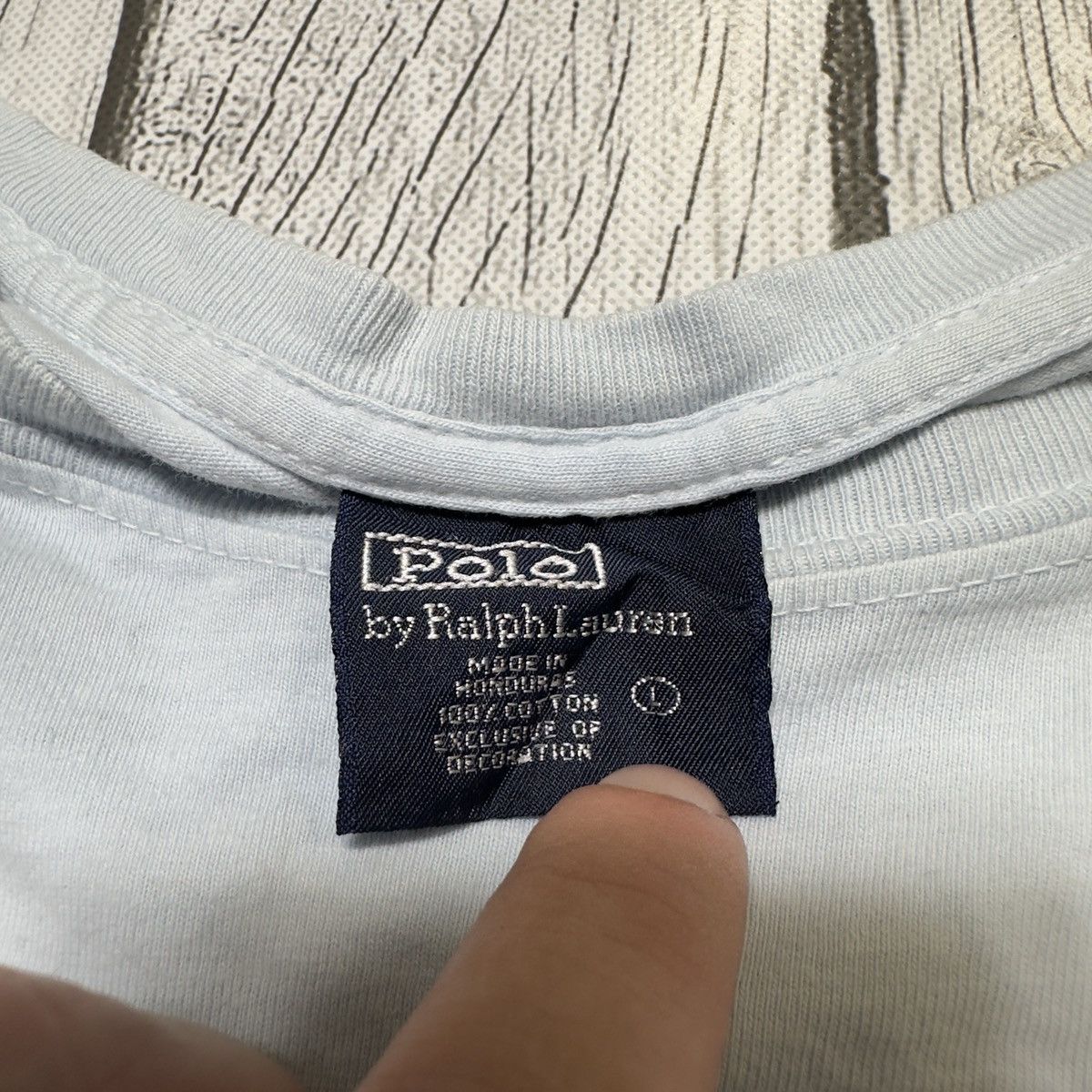 Polo Ralph Lauren × Vintage Vintage Polo tee Size US L / EU 52-54 / 3 - 4 Thumbnail