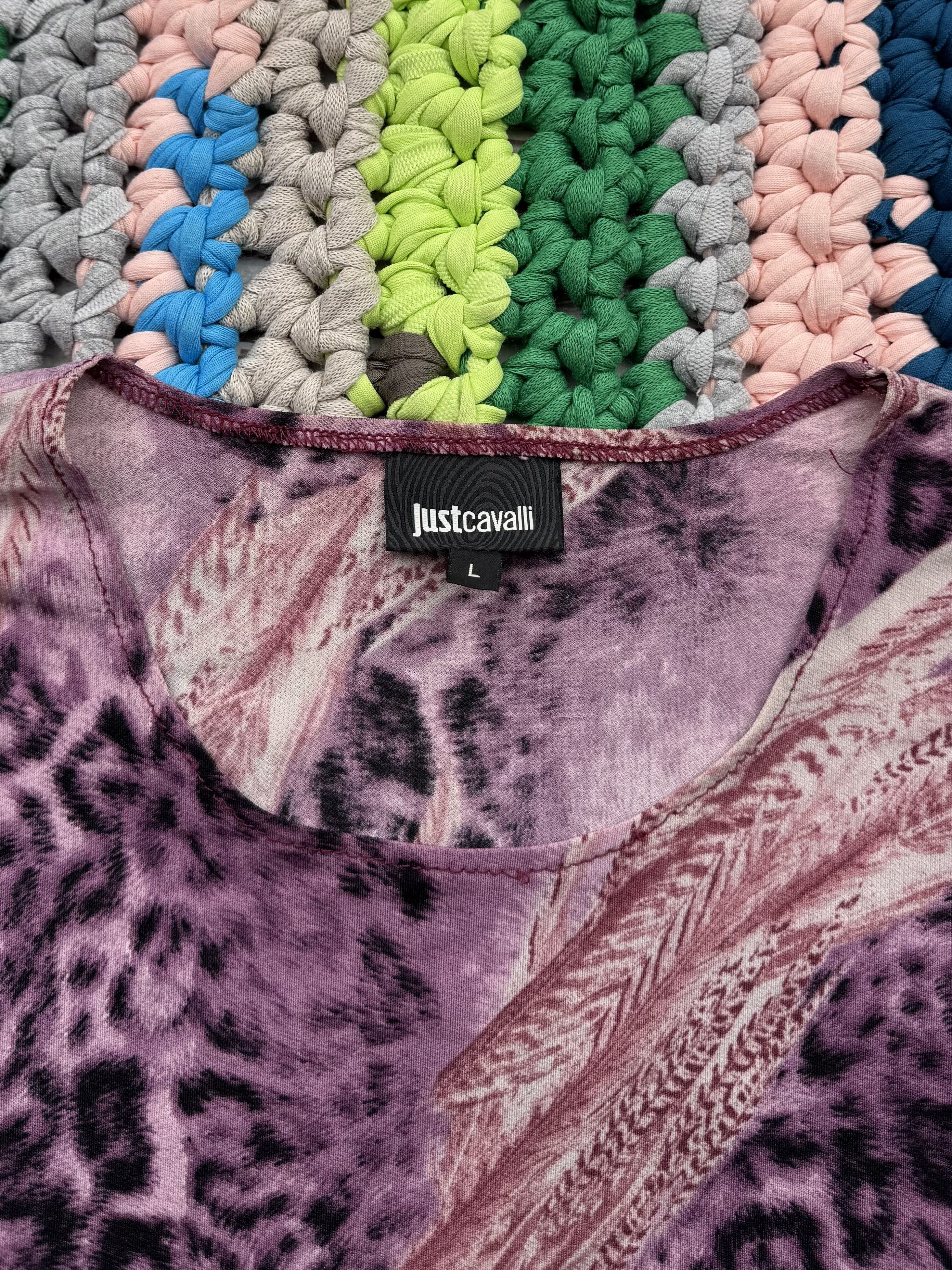 Just Cavalli Just Cavalli Vintage Blouse (V311)(D10) Size L / US 10 / IT 46 - 4 Thumbnail
