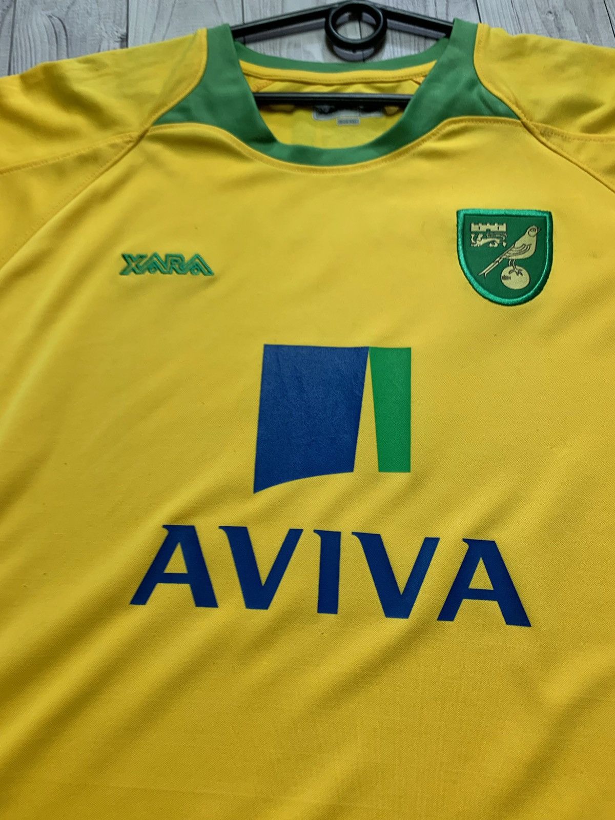 Vintage Norwich city soccer jersey yellow Size XXL Size US XXL / EU 58 / 5 - 6 Thumbnail