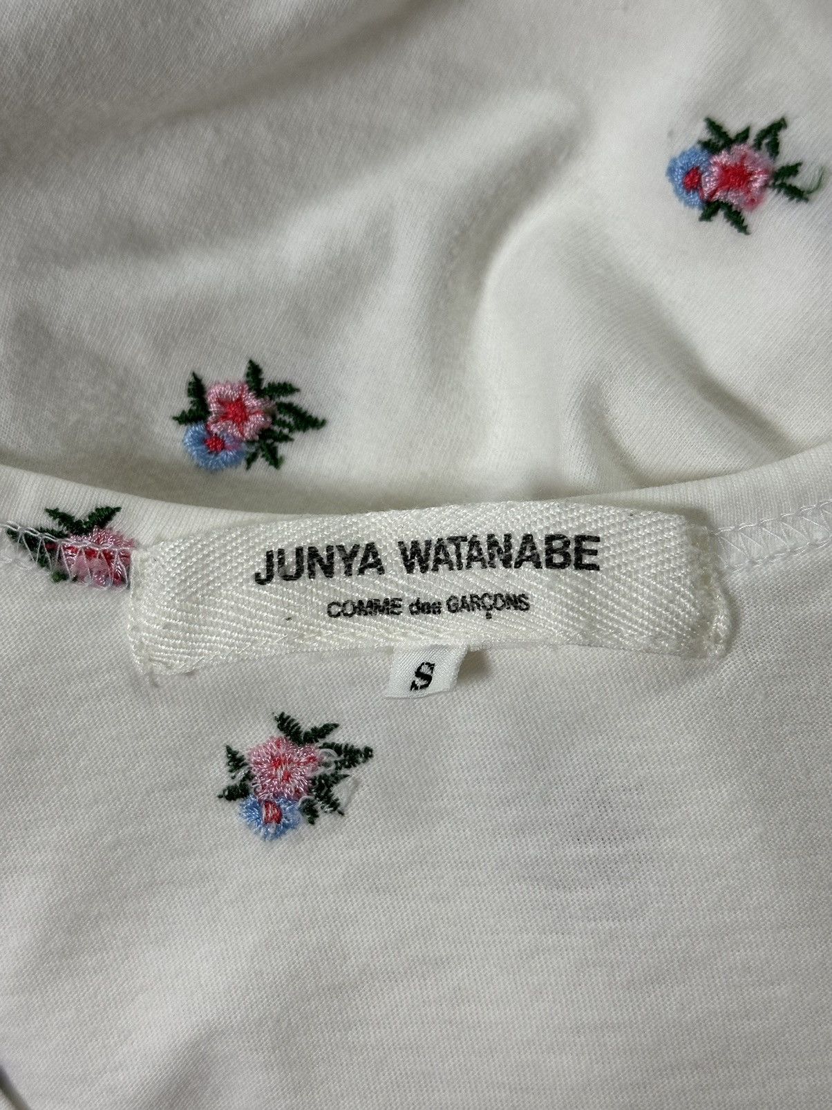 JUNYA WATANABE S/S 2003 Floral Print Parachute Tank Top