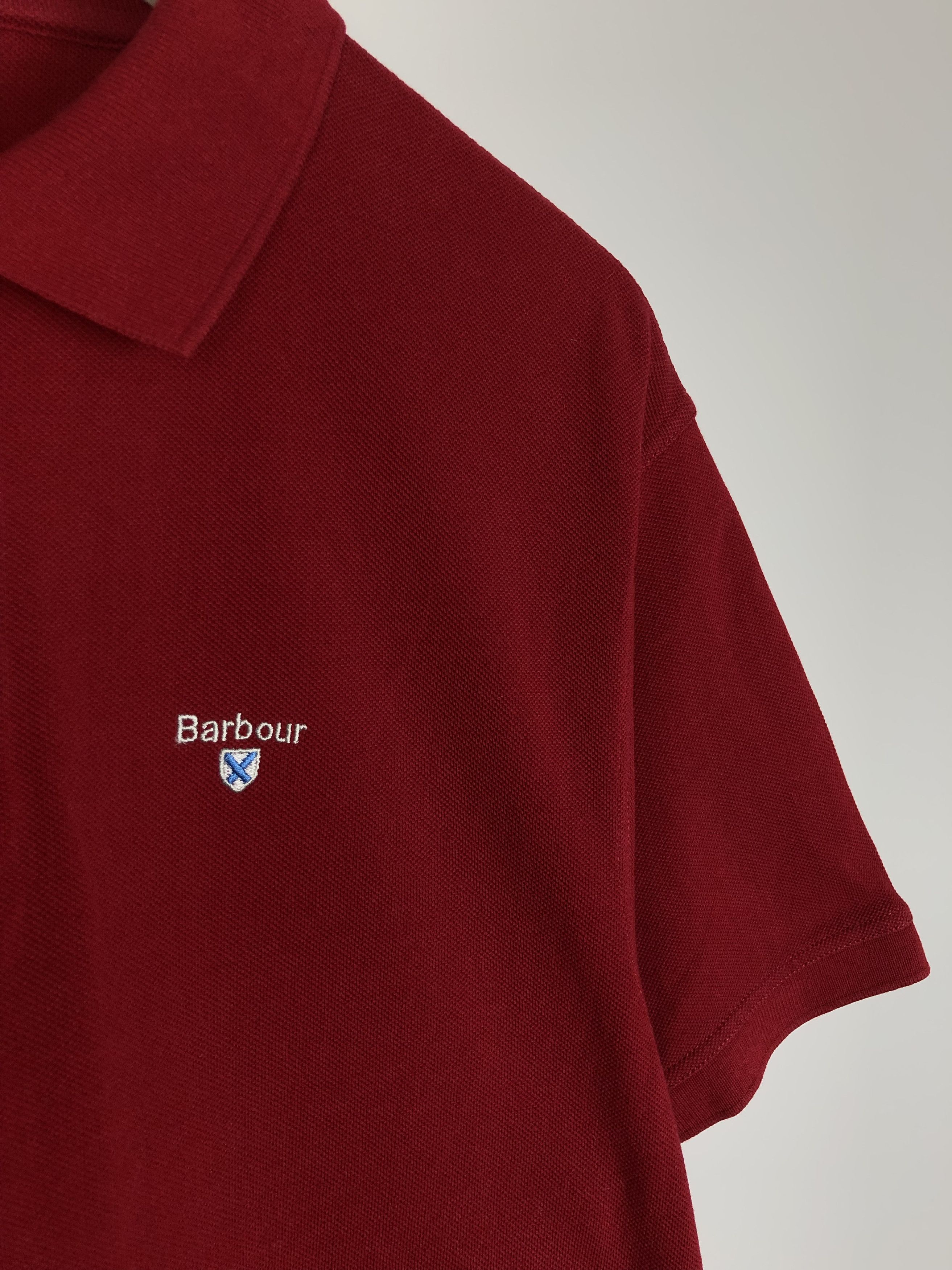 Barbour Barbour Basic Polo T-Shirt Small Logo Red size XL Size US XL / EU 56 / 4 - 4 Thumbnail