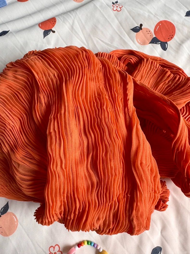 Issey Miyake Issey Miyake size:2 Orange main line willow long-sleeved s Size XS / US 0-2 / IT 36-38 - 9 Thumbnail