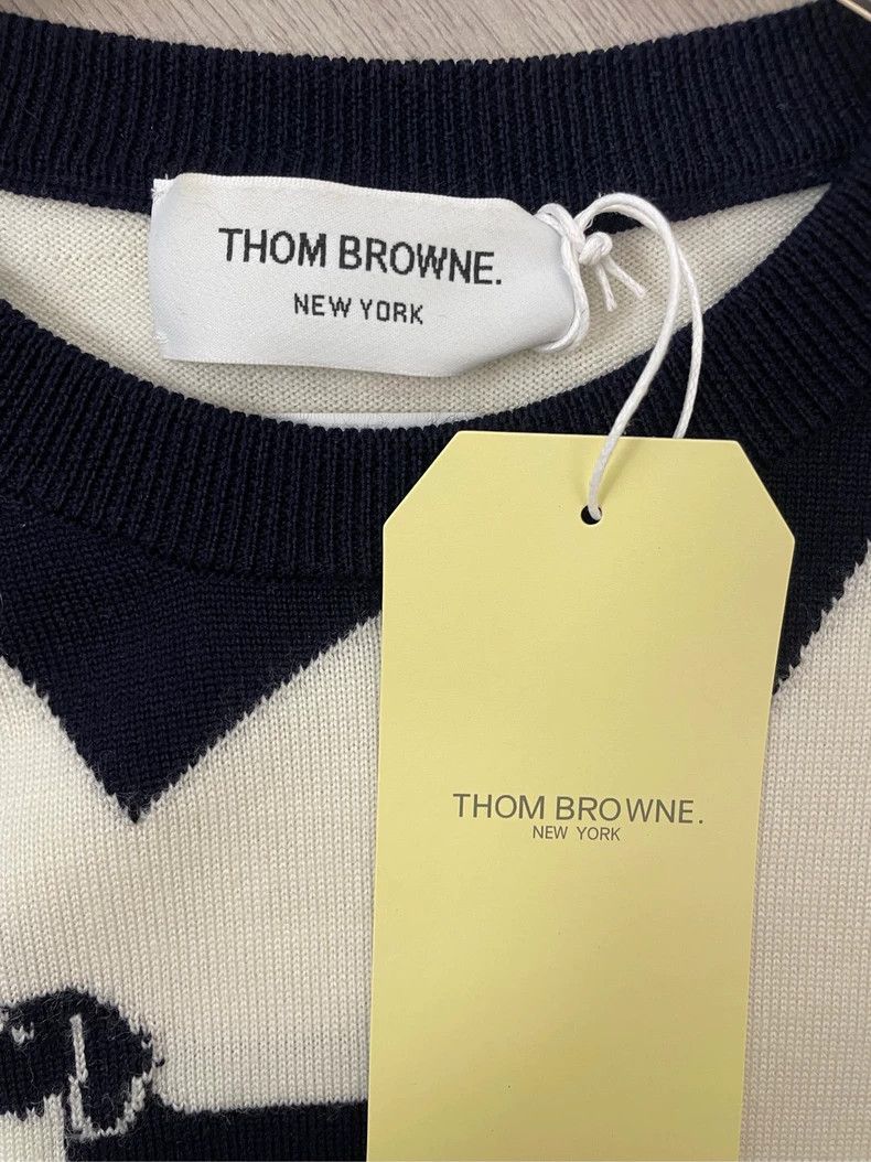 Thom Browne Thom browne Size 2 Beige Tibetan green puppy four-striped Size M / US 6-8 / IT 42-44 - 6 Thumbnail