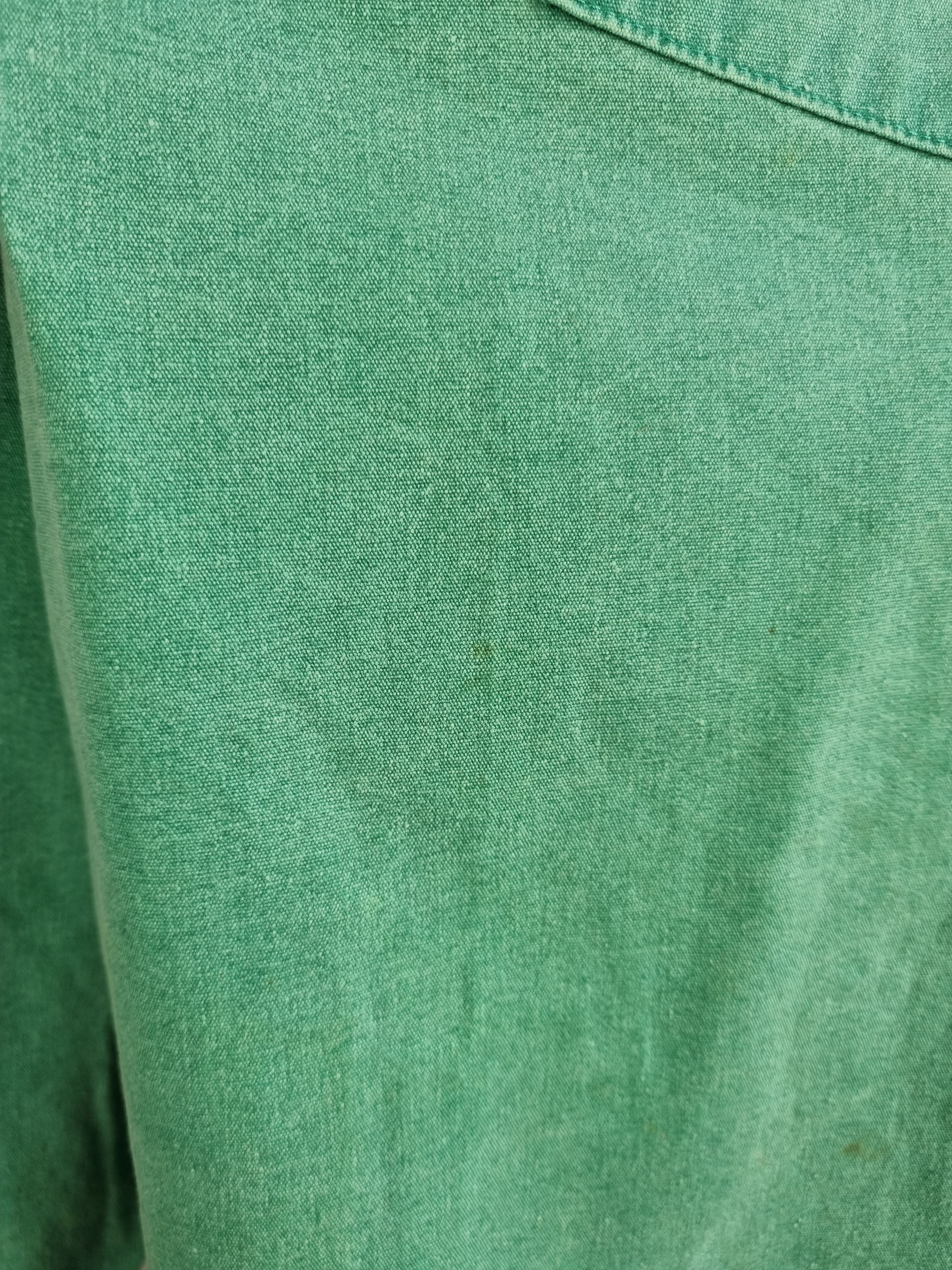 Le Laboureur × Vetra 90s Vintage French Chore Worker Fisherman Overshirt Size US M / EU 48-50 / 2 - 9 Thumbnail