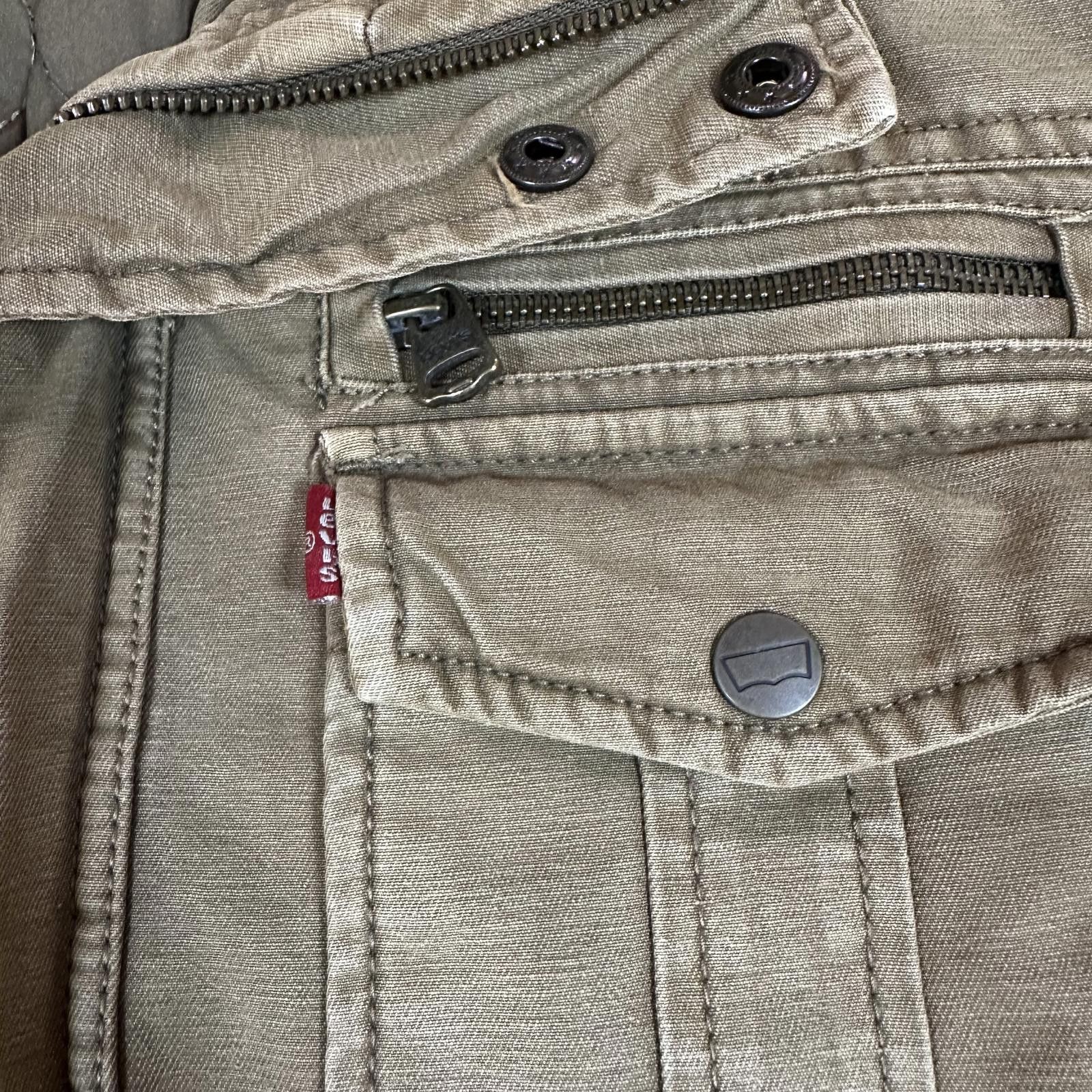 Levi's Levi's Men's Utility Jacket Size M Tan Sherpa Lined Size US M / EU 48-50 / 2 - 5 Thumbnail