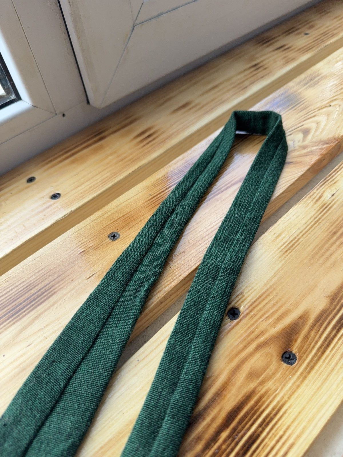 Japanese Brand Japanese Archive Retro 80s Issey Style Green Textured Linen Size ONE SIZE - 9 Thumbnail